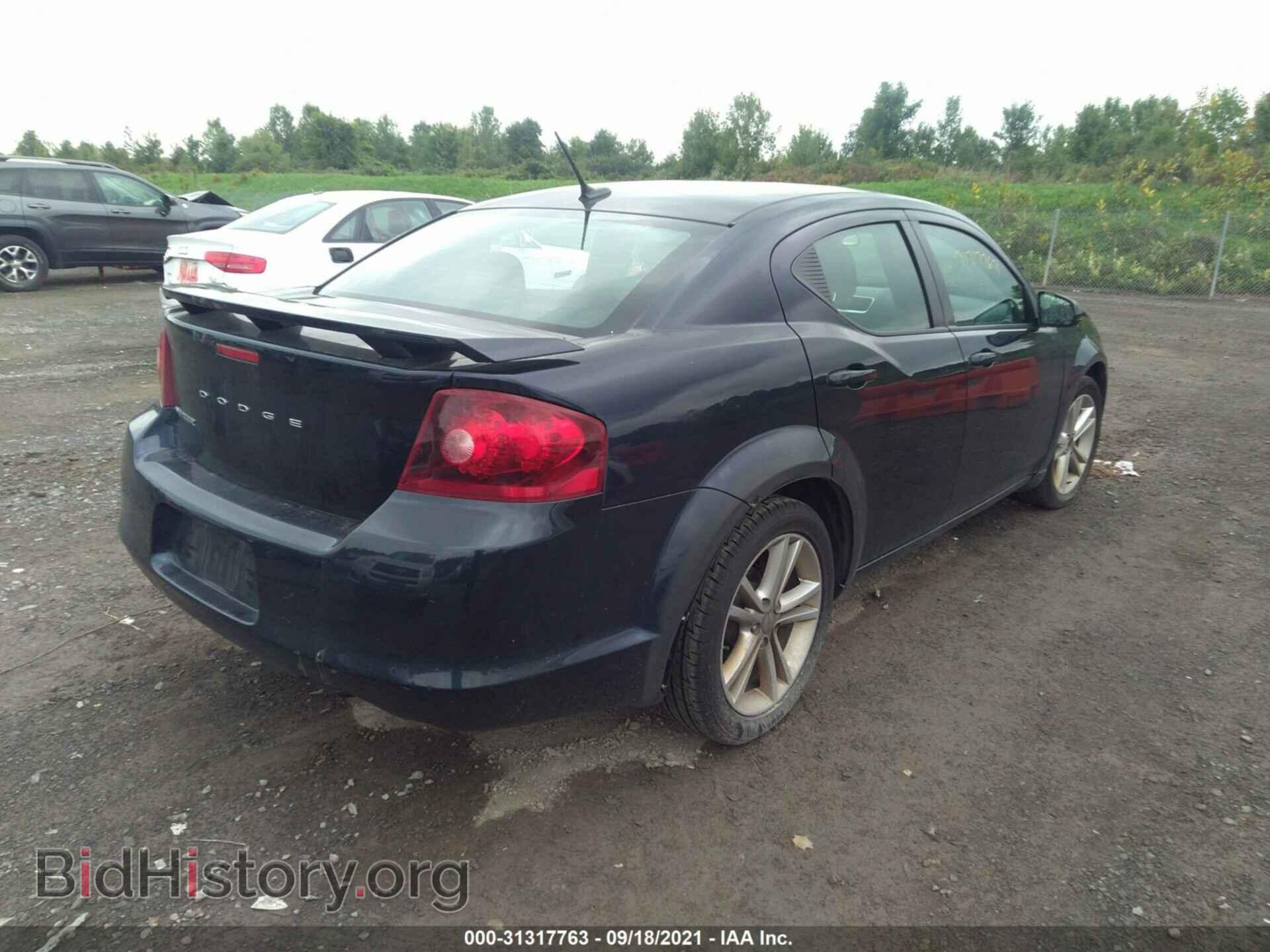 2012 DODGE AVENGER - VIN: 1C3CDZEG5CN120478 - Фото 4