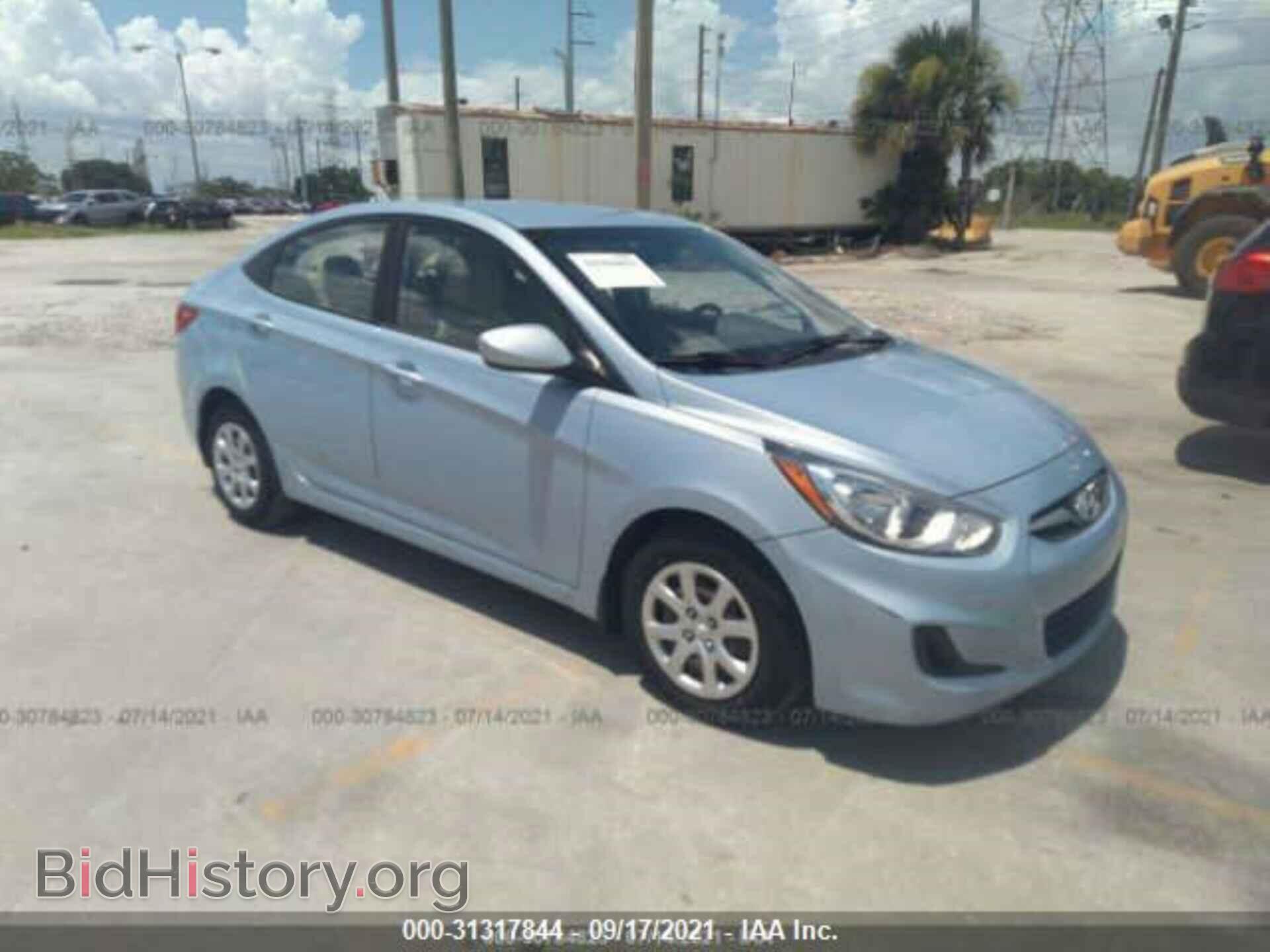 Фотография KMHCT4AE2DU562028 - HYUNDAI ACCENT 2013