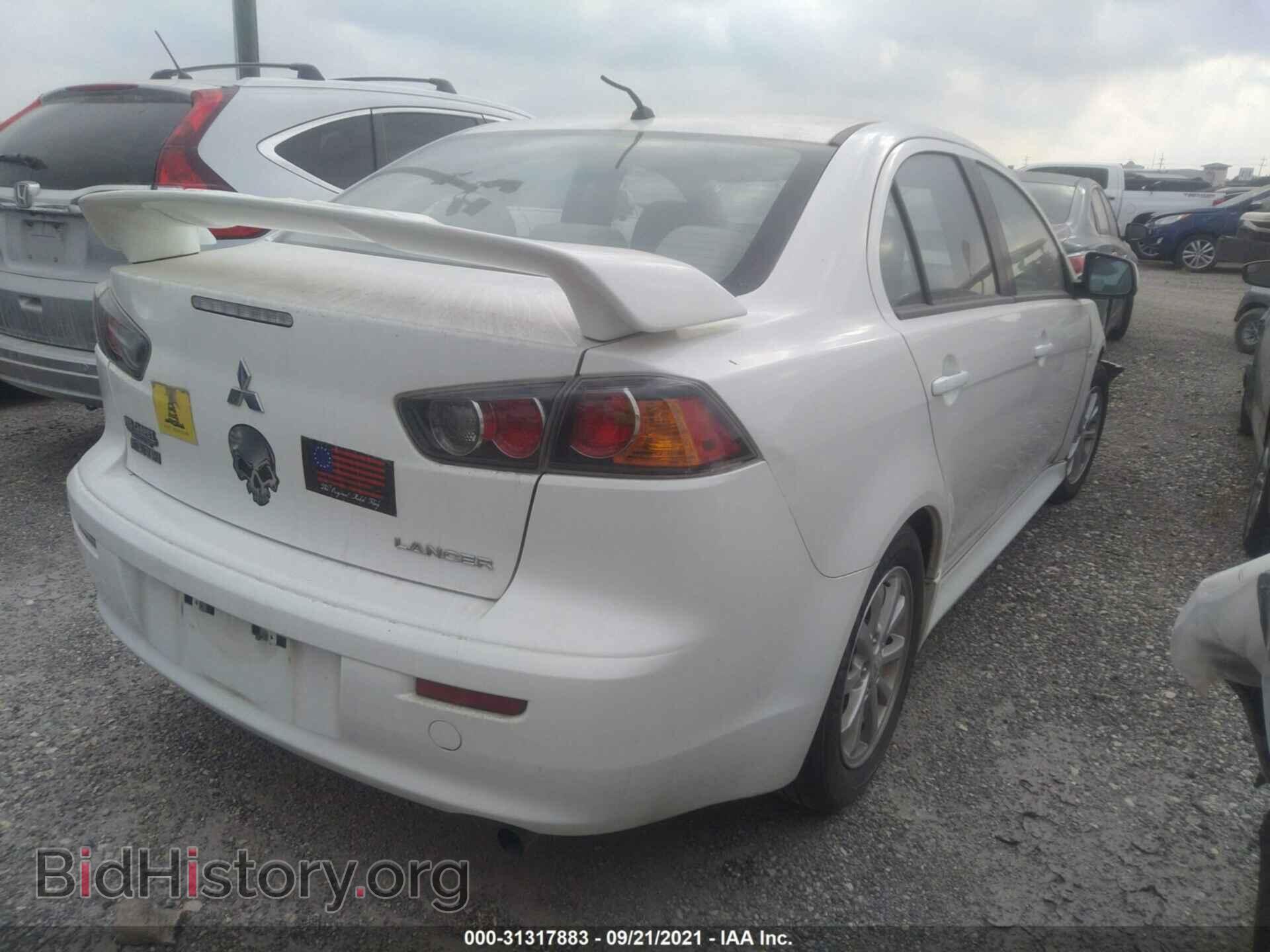 2013 MITSUBISHI LANCER - VIN: JA32U2FU2DU007919 - Фото 4