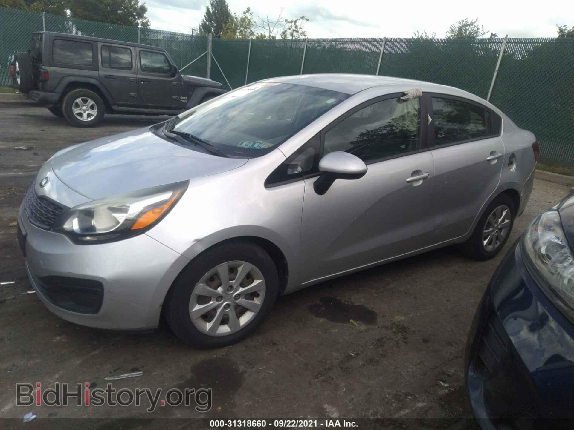 2015 KIA RIO - VIN: KNADM4A30F6437666 - Фото 2