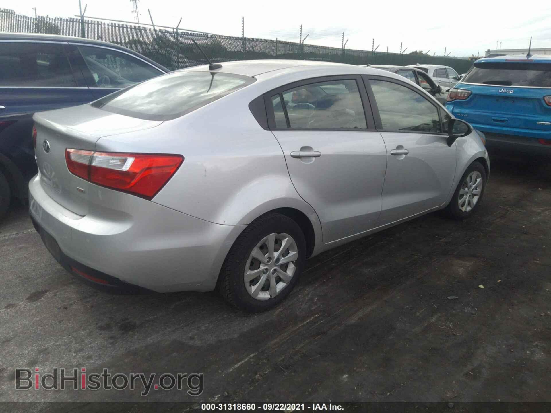 2015 KIA RIO - VIN: KNADM4A30F6437666 - Фото 4