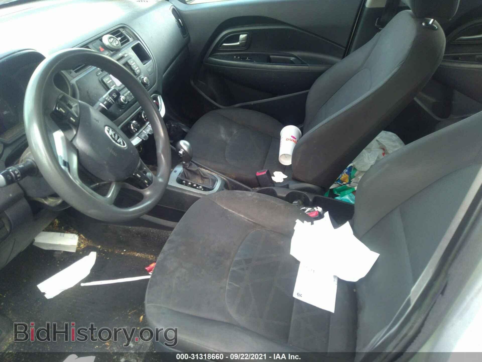 2015 KIA RIO - VIN: KNADM4A30F6437666 - Фото 5