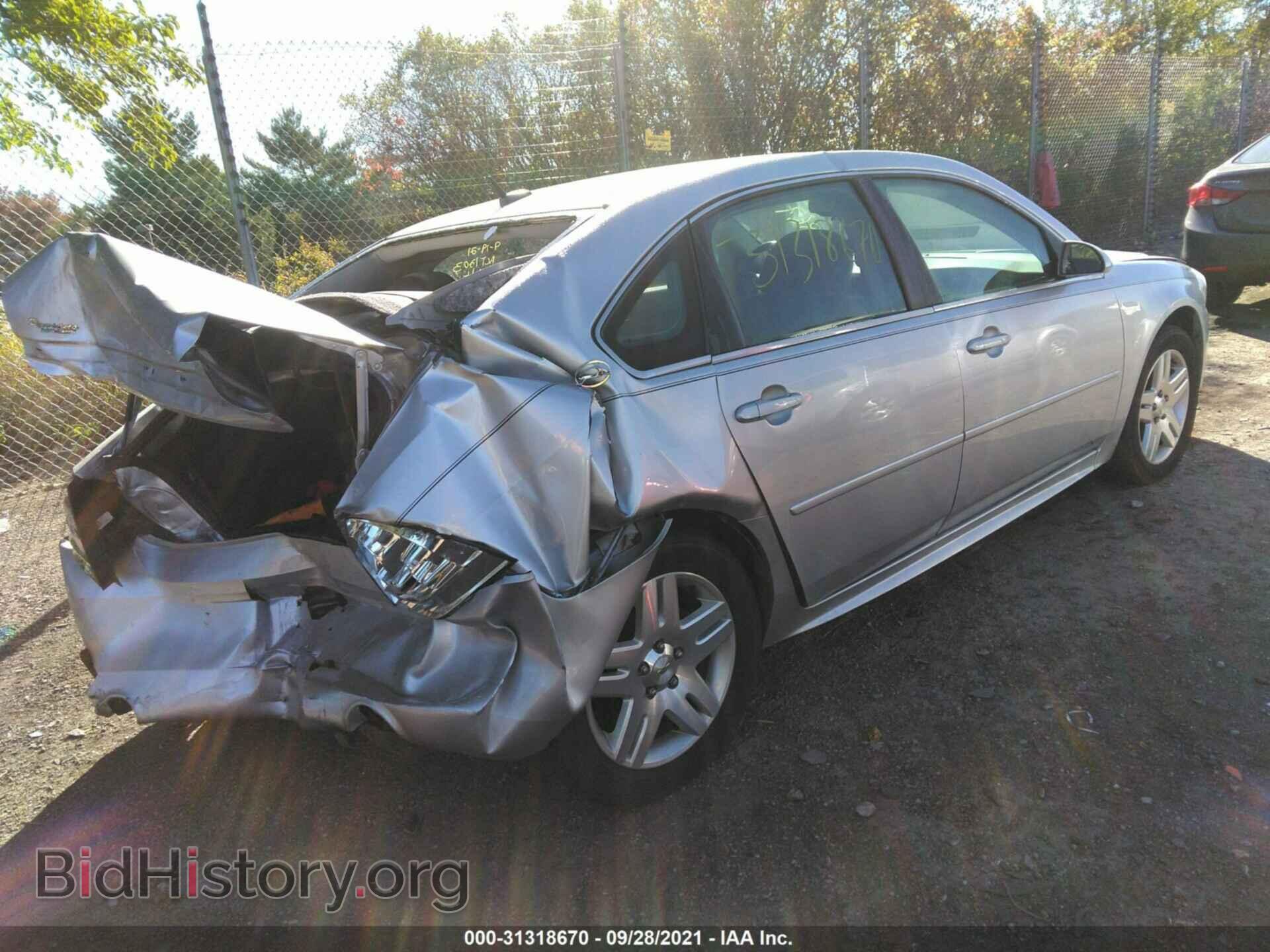 2013 CHEVROLET IMPALA - VIN: 2G1WG5E31D1122374 - Фото 4