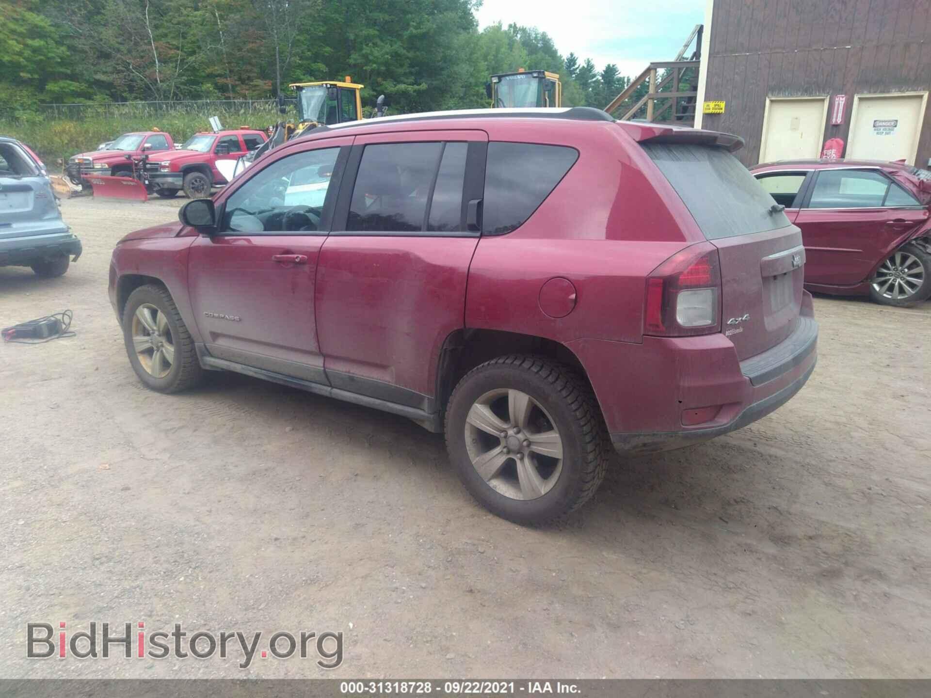 2016 JEEP COMPASS - VIN: 1C4NJDBB3GD778420 - Фото 3