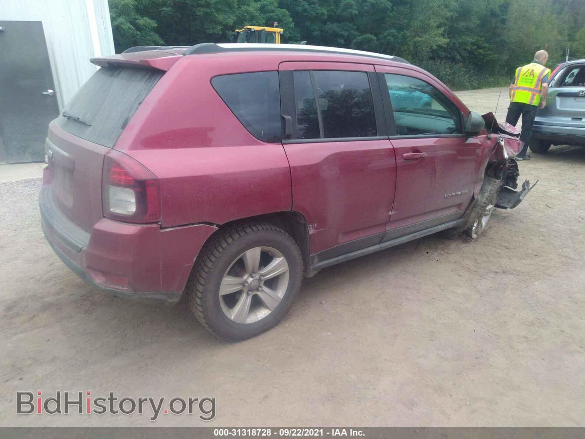 2016 JEEP COMPASS - VIN: 1C4NJDBB3GD778420 - Фото 4