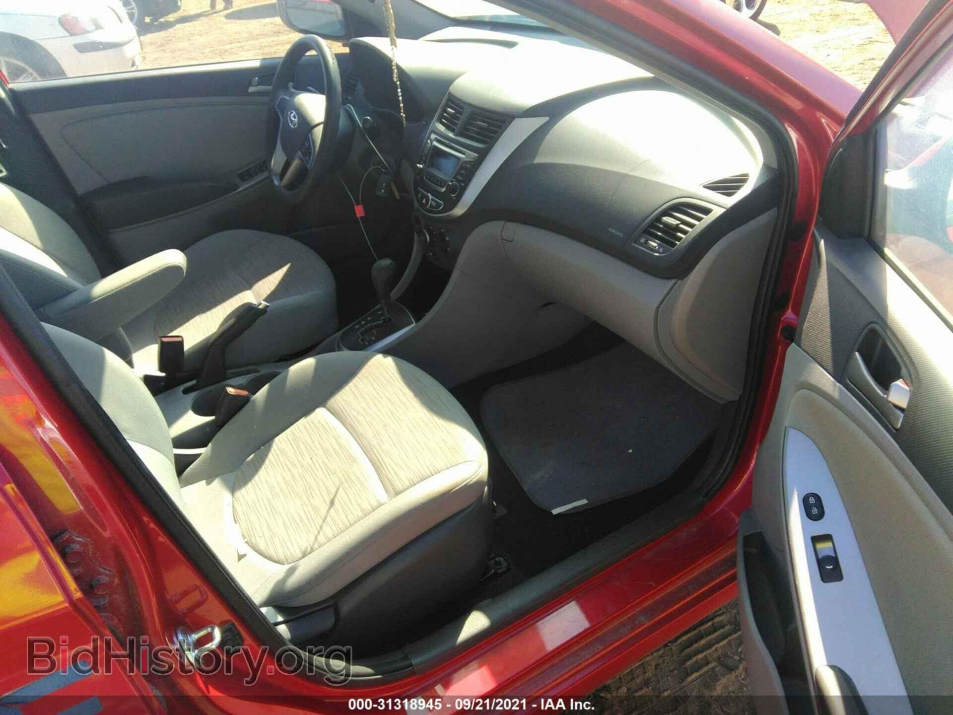 2016 HYUNDAI ACCENT - VIN: KMHCT5AE2GU251676 - Фото 5