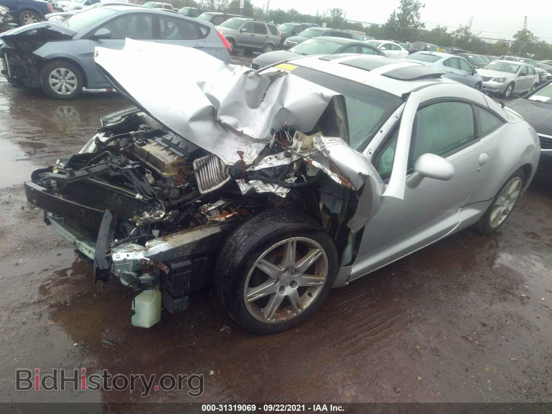 2007 MITSUBISHI ECLIPSE - VIN: 4A3AK64F87E071876 - Фото 2