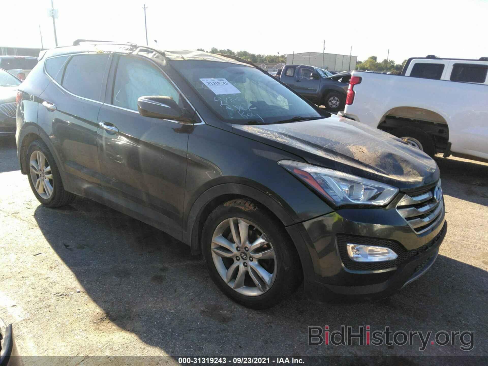 Photo 5XYZU3LA3DG112504 - HYUNDAI SANTA FE 2013