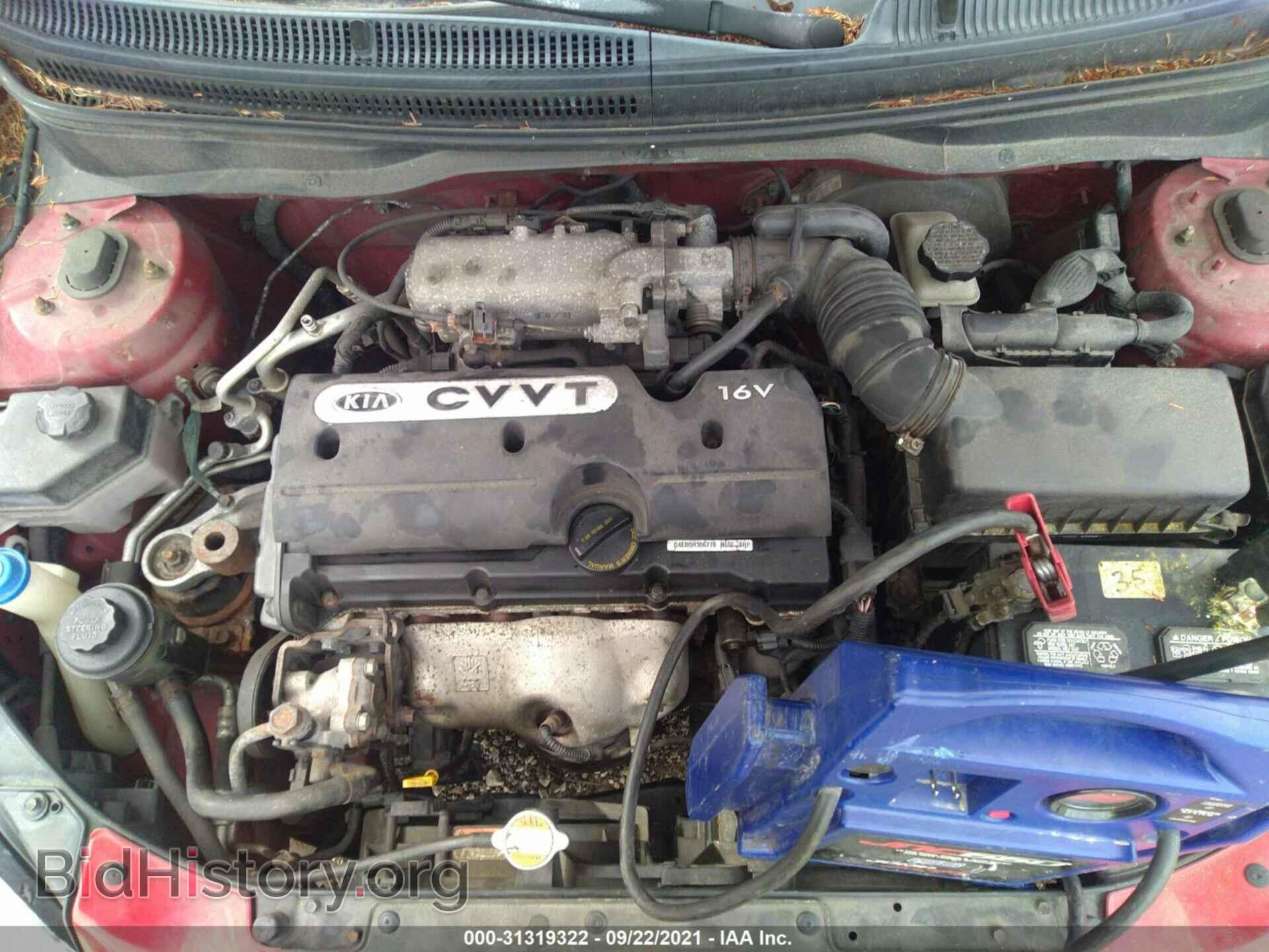 2009 KIA RIO - VIN: KNADE223096455931 - Фото 10