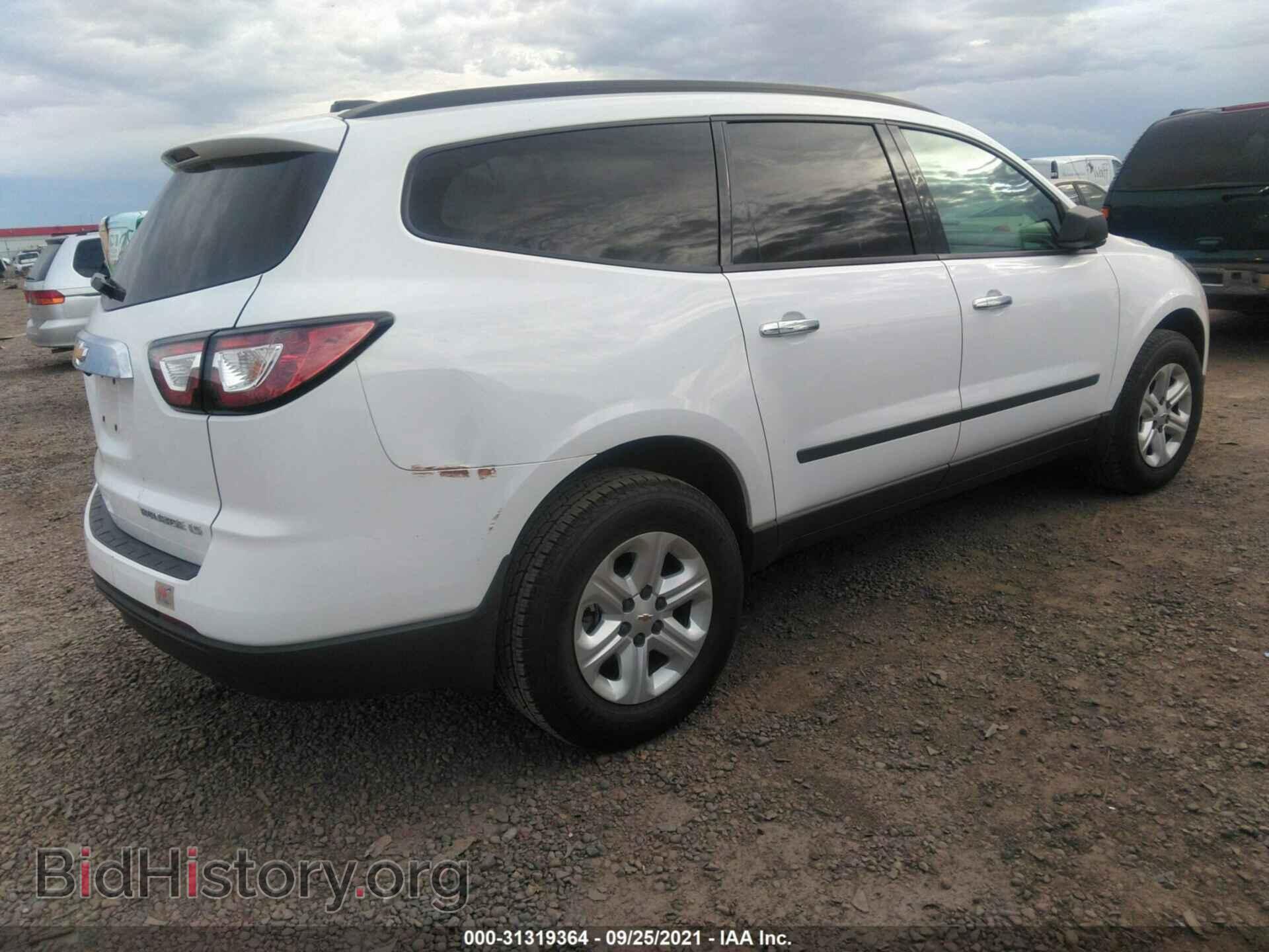 2016 CHEVROLET TRAVERSE - VIN: 1GNKRFED6GJ200051 - Фото 4