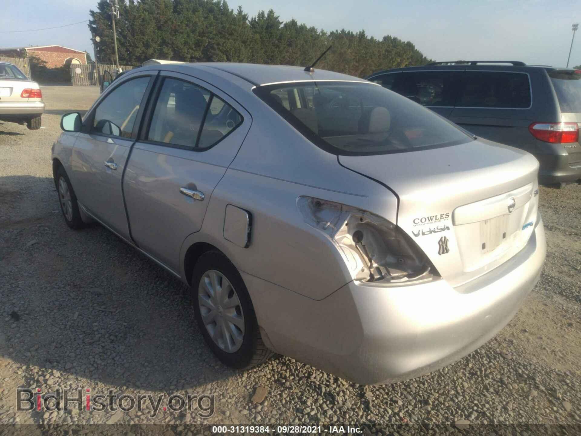 2012 NISSAN VERSA - VIN: 3N1CN7AP1CL856291 - Фото 3