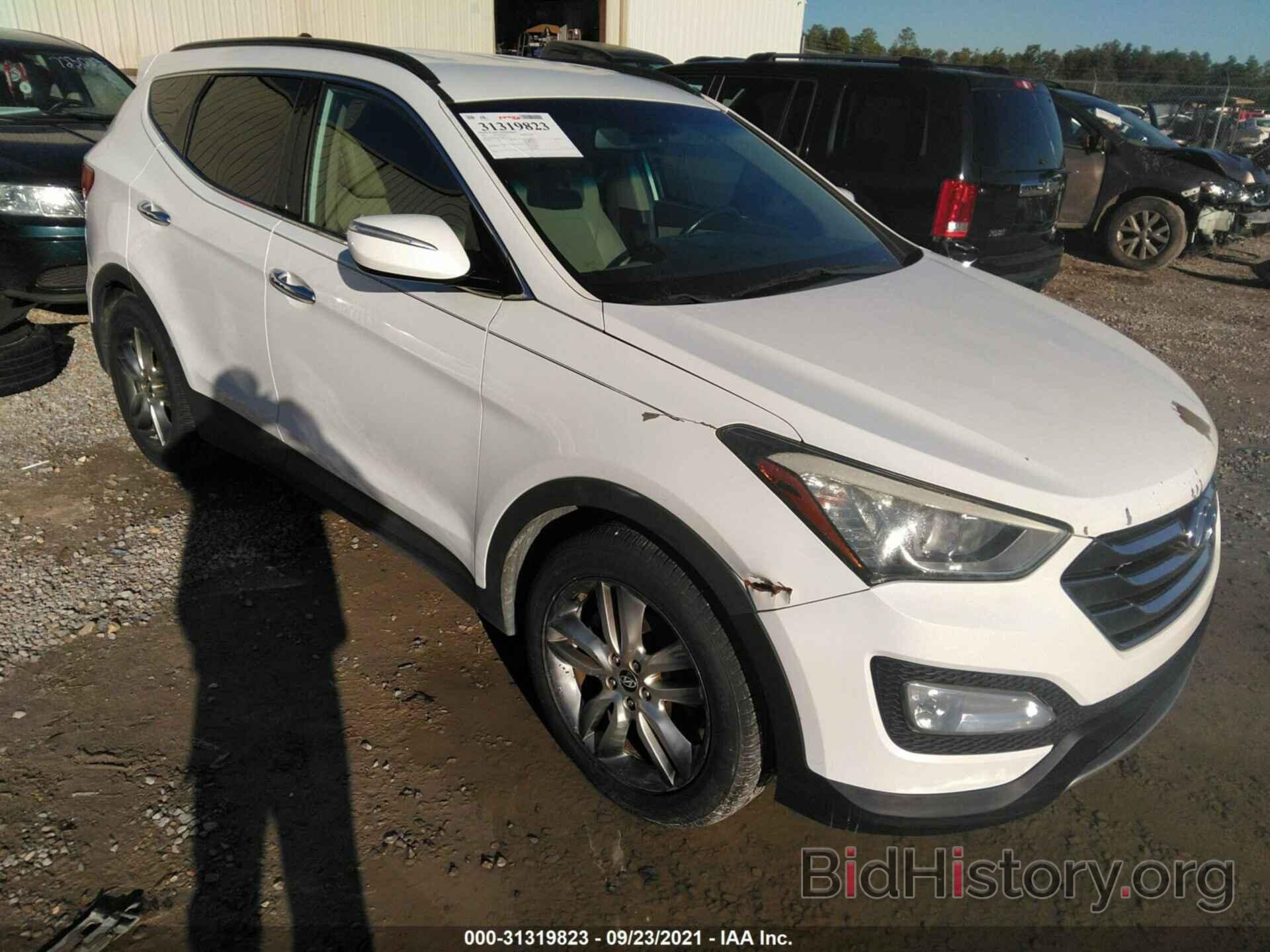 Photo 5XYZU3LA3DG011771 - HYUNDAI SANTA FE 2013