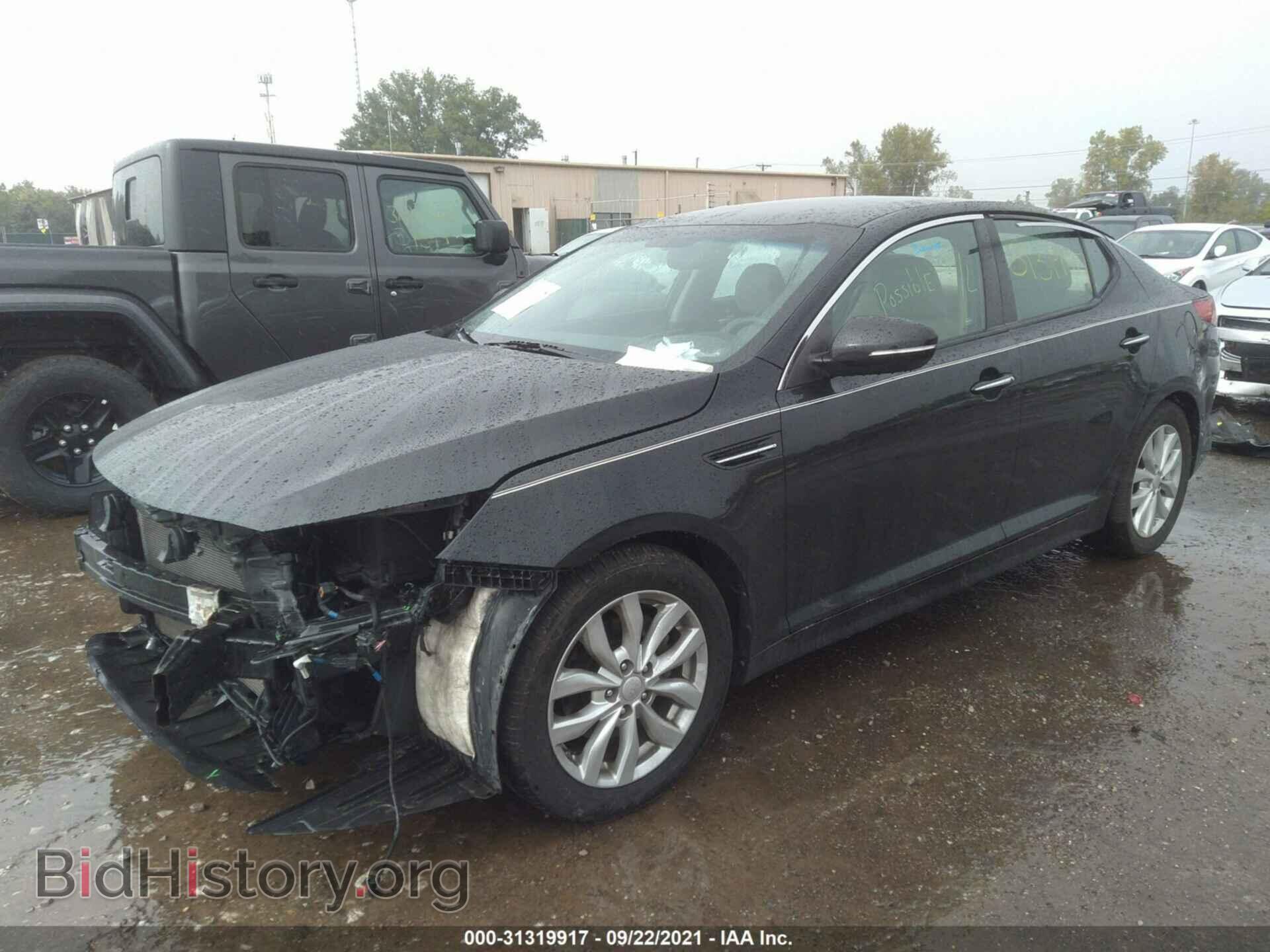 2014 KIA OPTIMA - VIN: 5XXGN4A77EG346748 - Фото 2