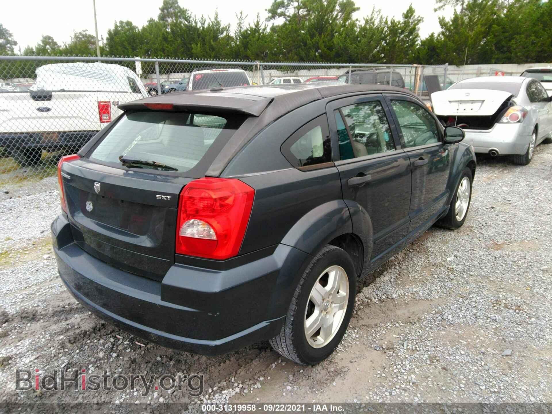 2007 DODGE CALIBER - VIN: 1B3HB48B07D280503 - Фото 4