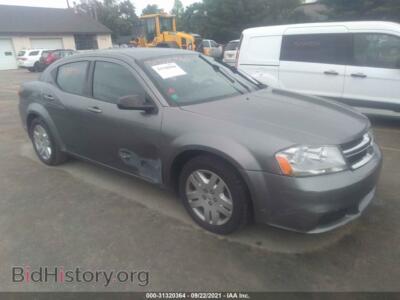 2012 Dodge AVENGER SE, gray — VIN 1C3CDZAB2CN274687, IAAI