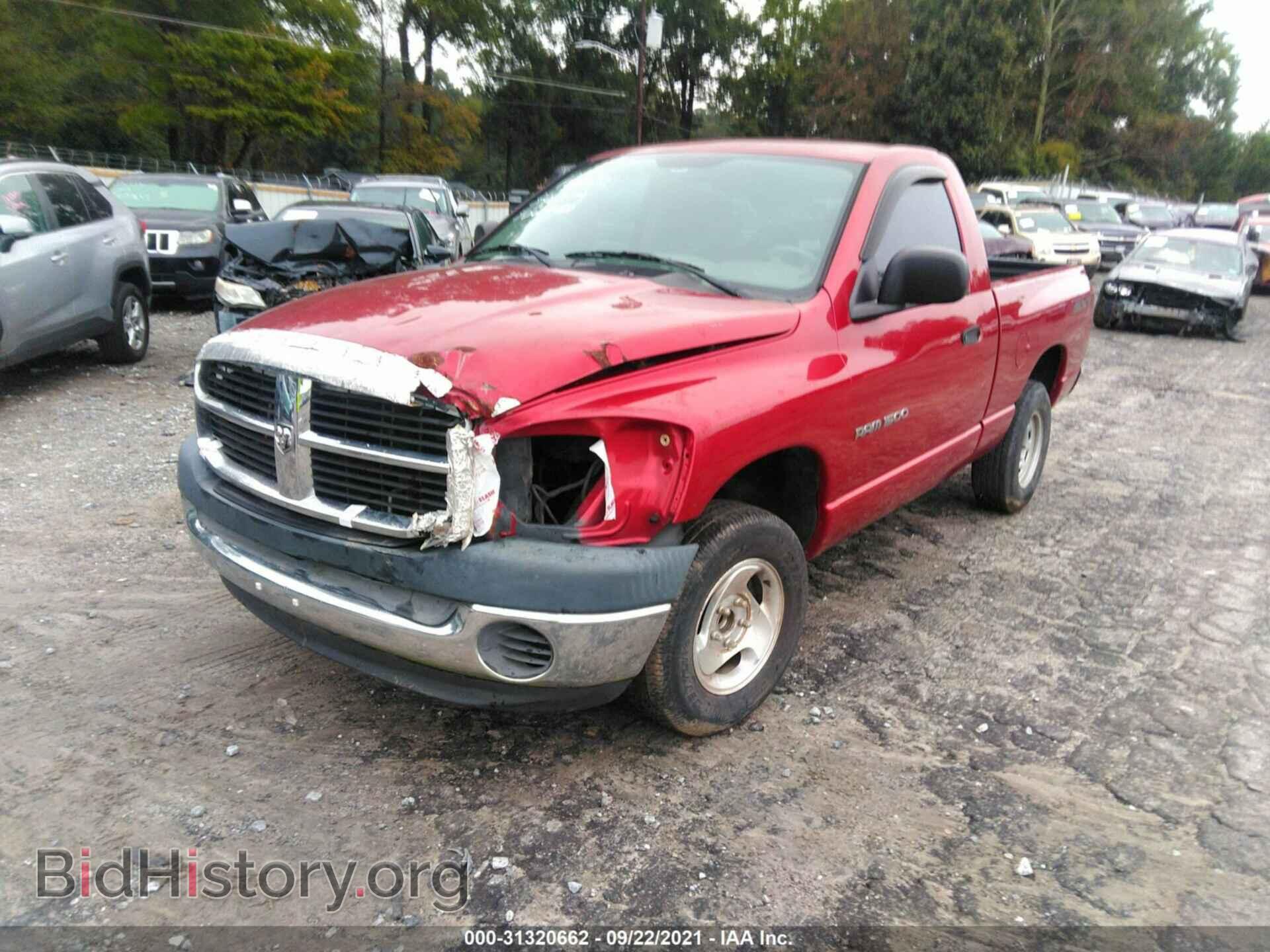 2007 DODGE RAM 1500 - VIN: 1D7HA16KX7J519338 - Фото 2
