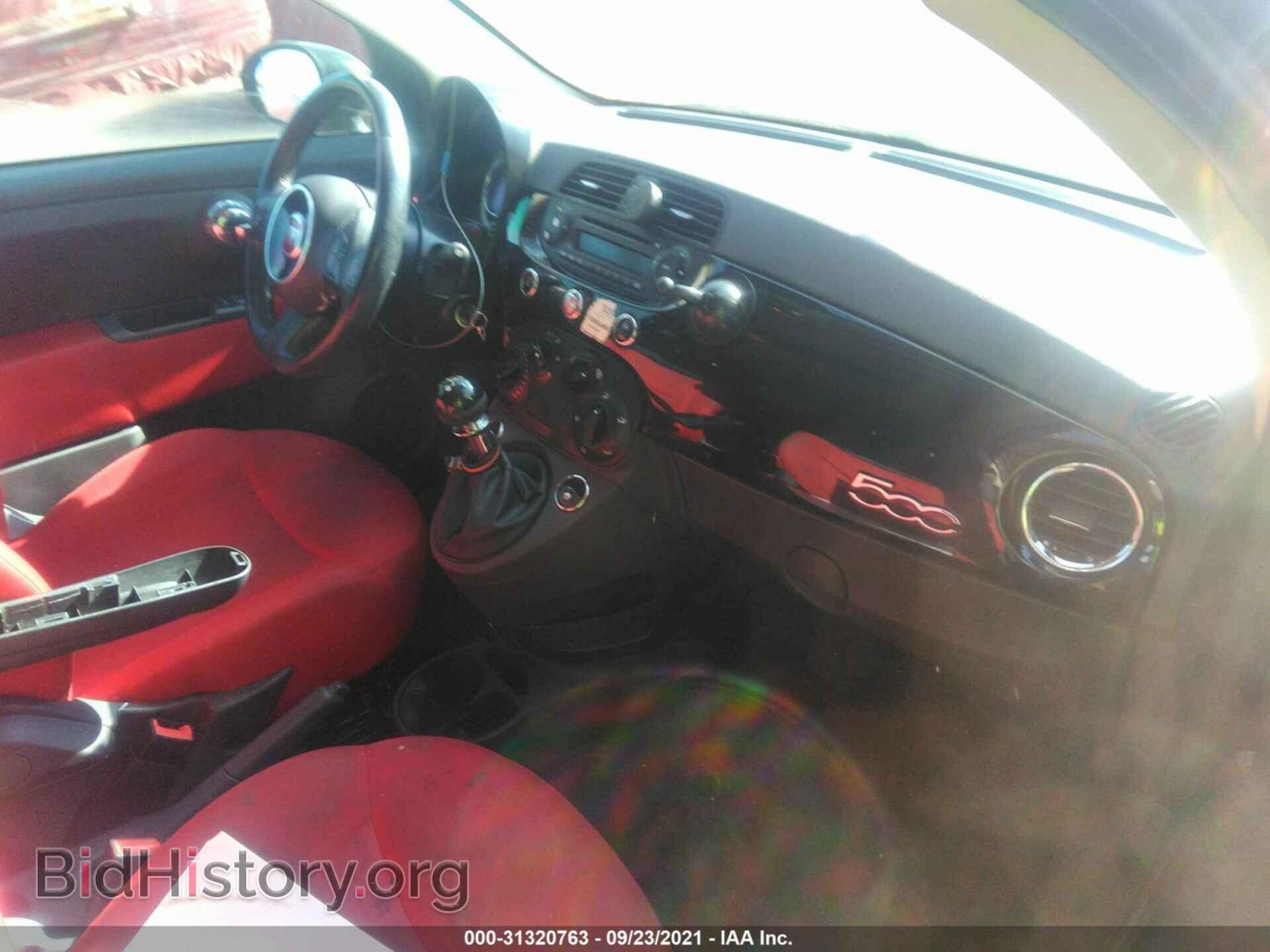 2014 FIAT 500 - VIN: 3C3CFFARXET167220 - Фото 5