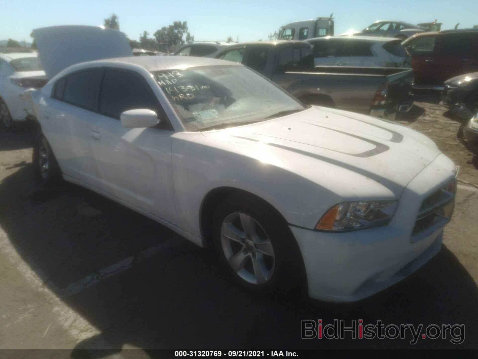 Photo 2C3CDXBG0EH131294 - DODGE CHARGER 2014