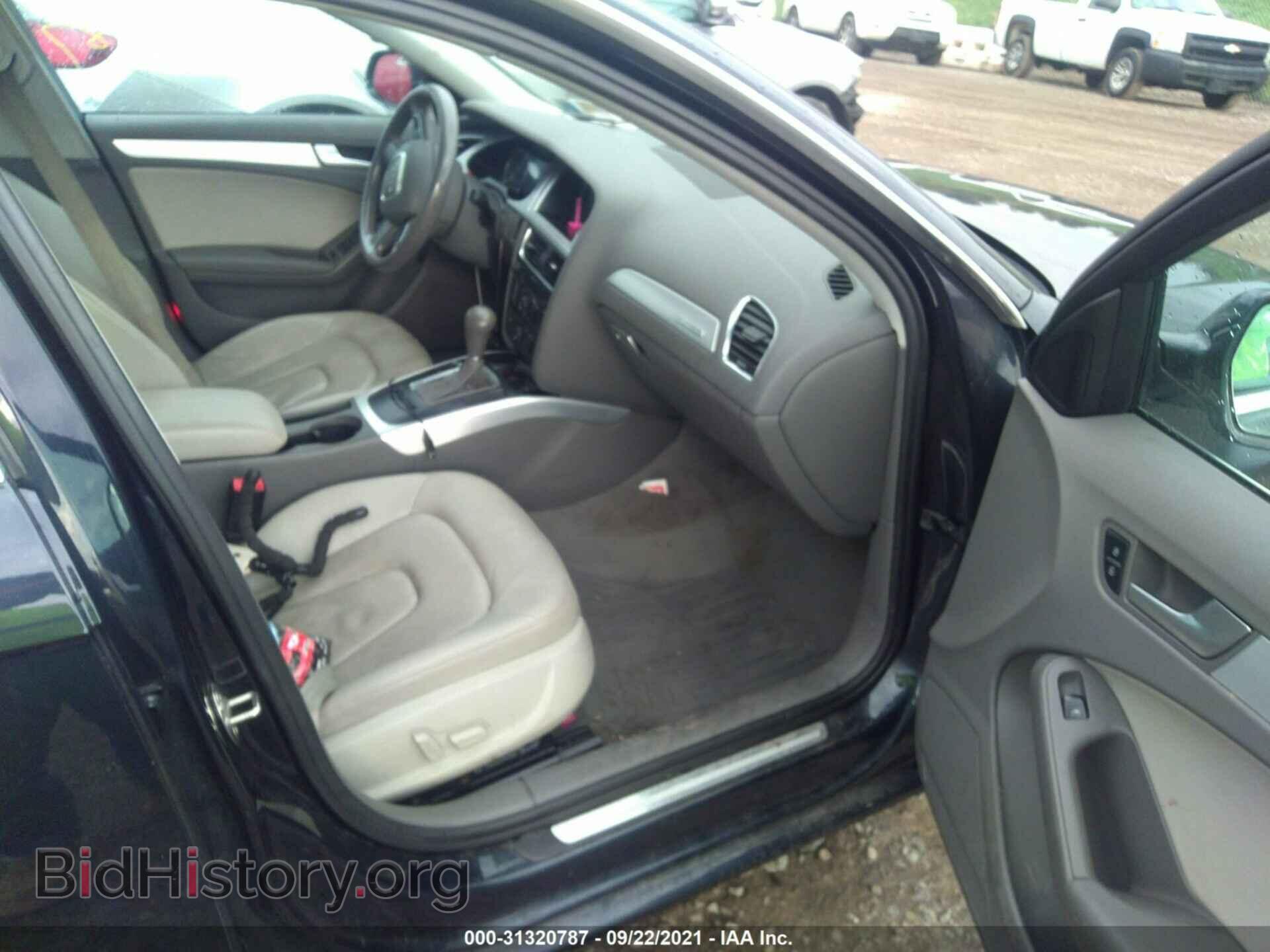 2012 AUDI A4 - VIN: WAUBFAFL5CA119771 - Photo 5