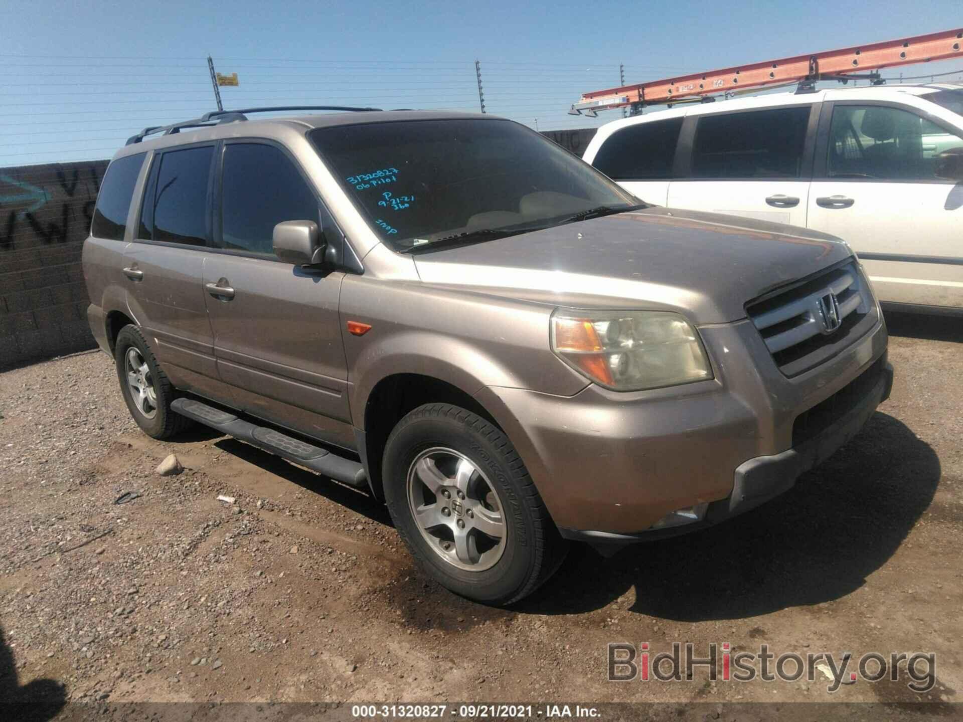 Photo 5FNYF28576B034203 - HONDA PILOT 2006