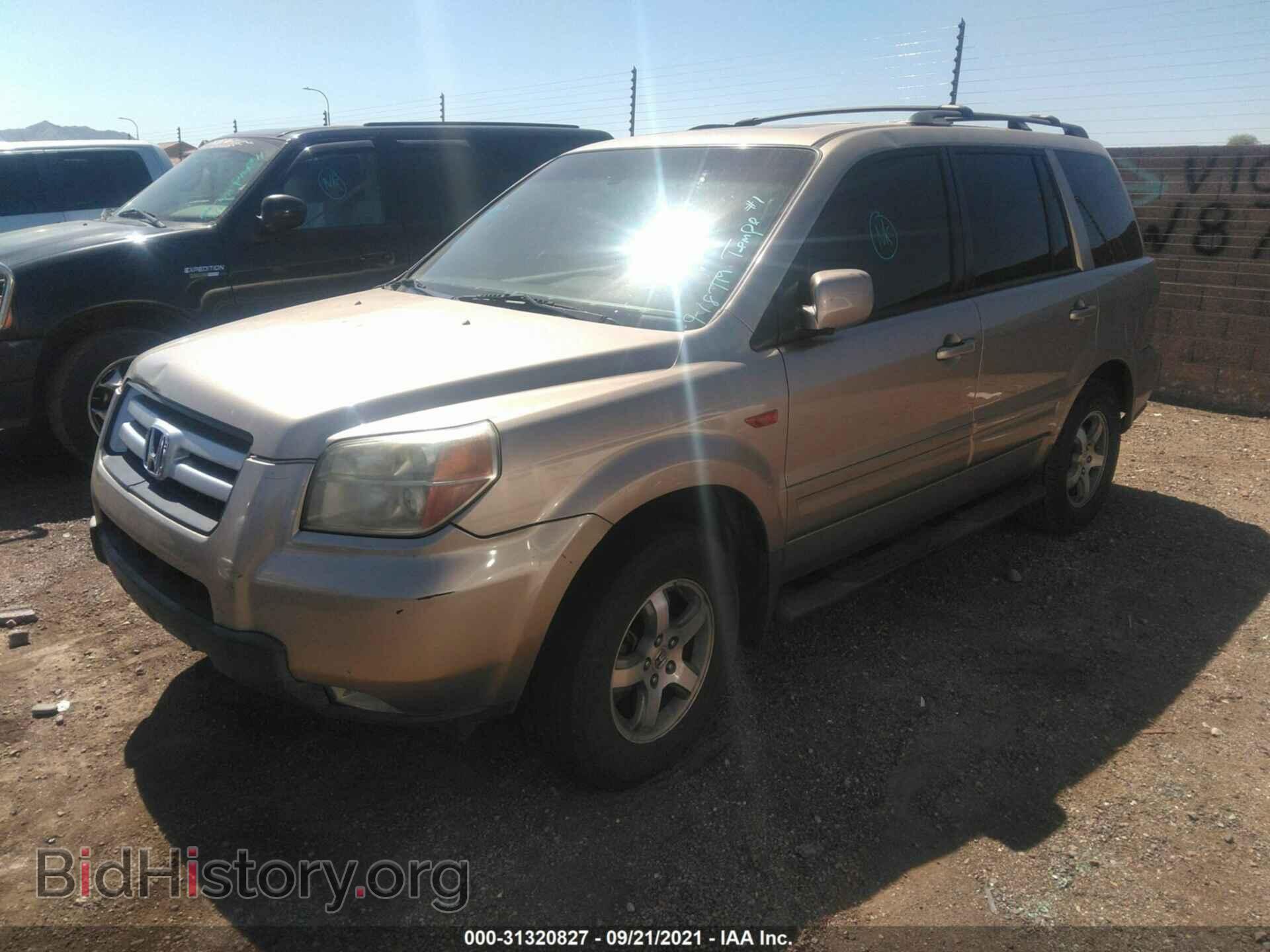2006 HONDA PILOT - VIN: 5FNYF28576B034203 - Фото 2