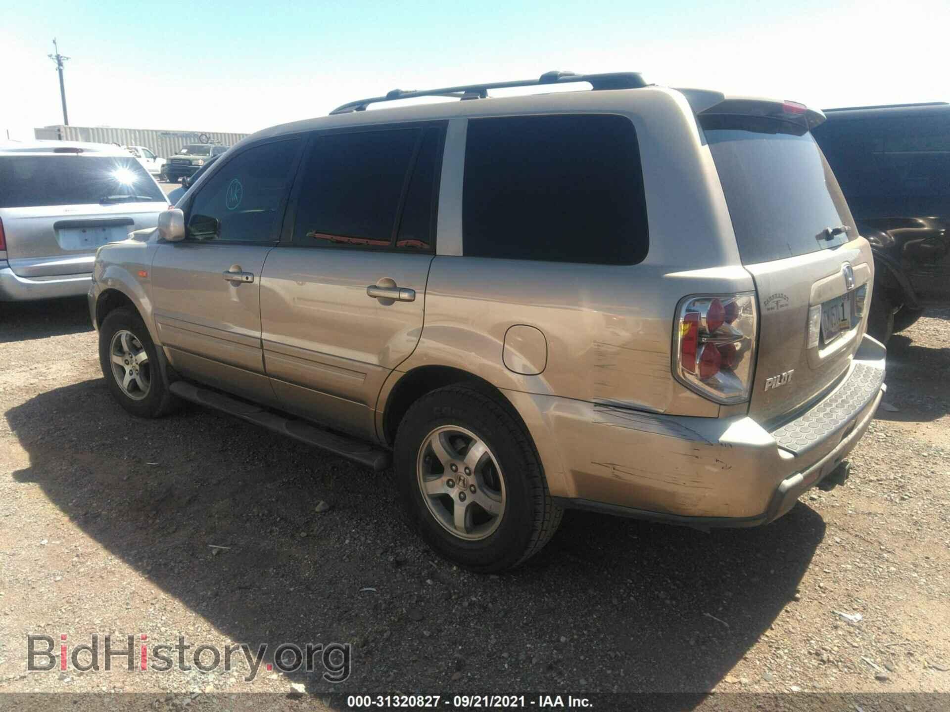 2006 HONDA PILOT - VIN: 5FNYF28576B034203 - Фото 3