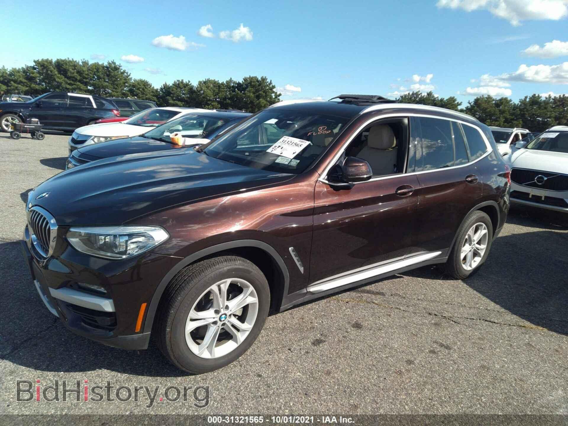 2020 BMW X3 - VIN: 5UXTY5C06L9C48429 - Фото 2