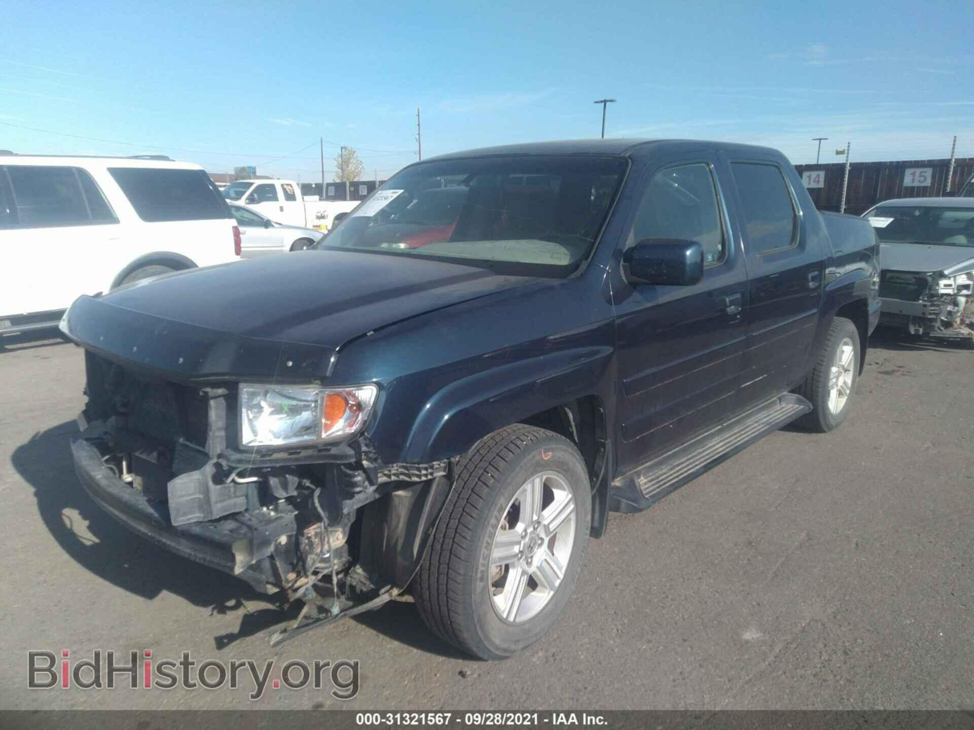 2010 HONDA RIDGELINE - VIN: 5FPYK1F56AB002996 - Фото 2