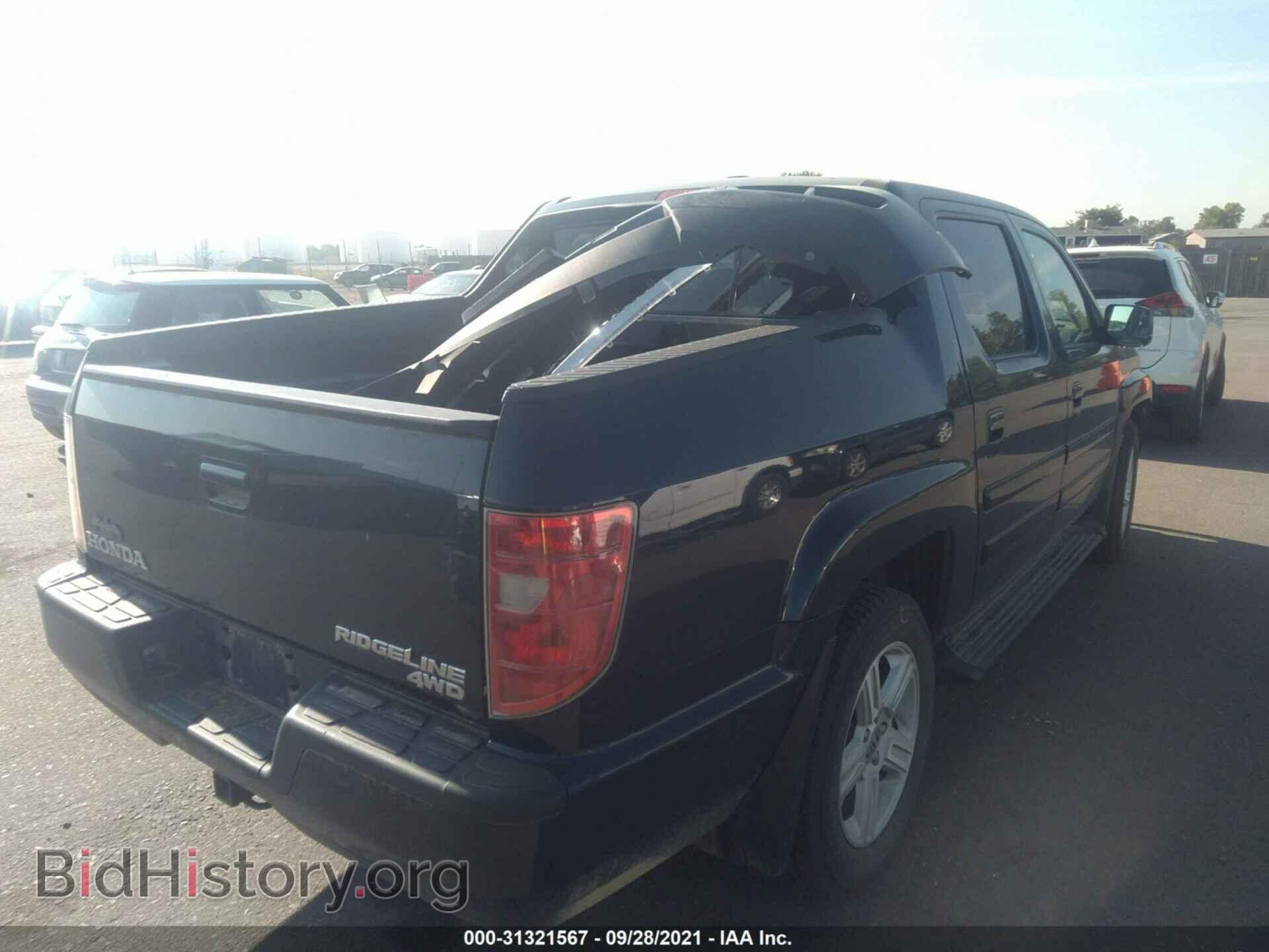 2010 HONDA RIDGELINE - VIN: 5FPYK1F56AB002996 - Фото 4