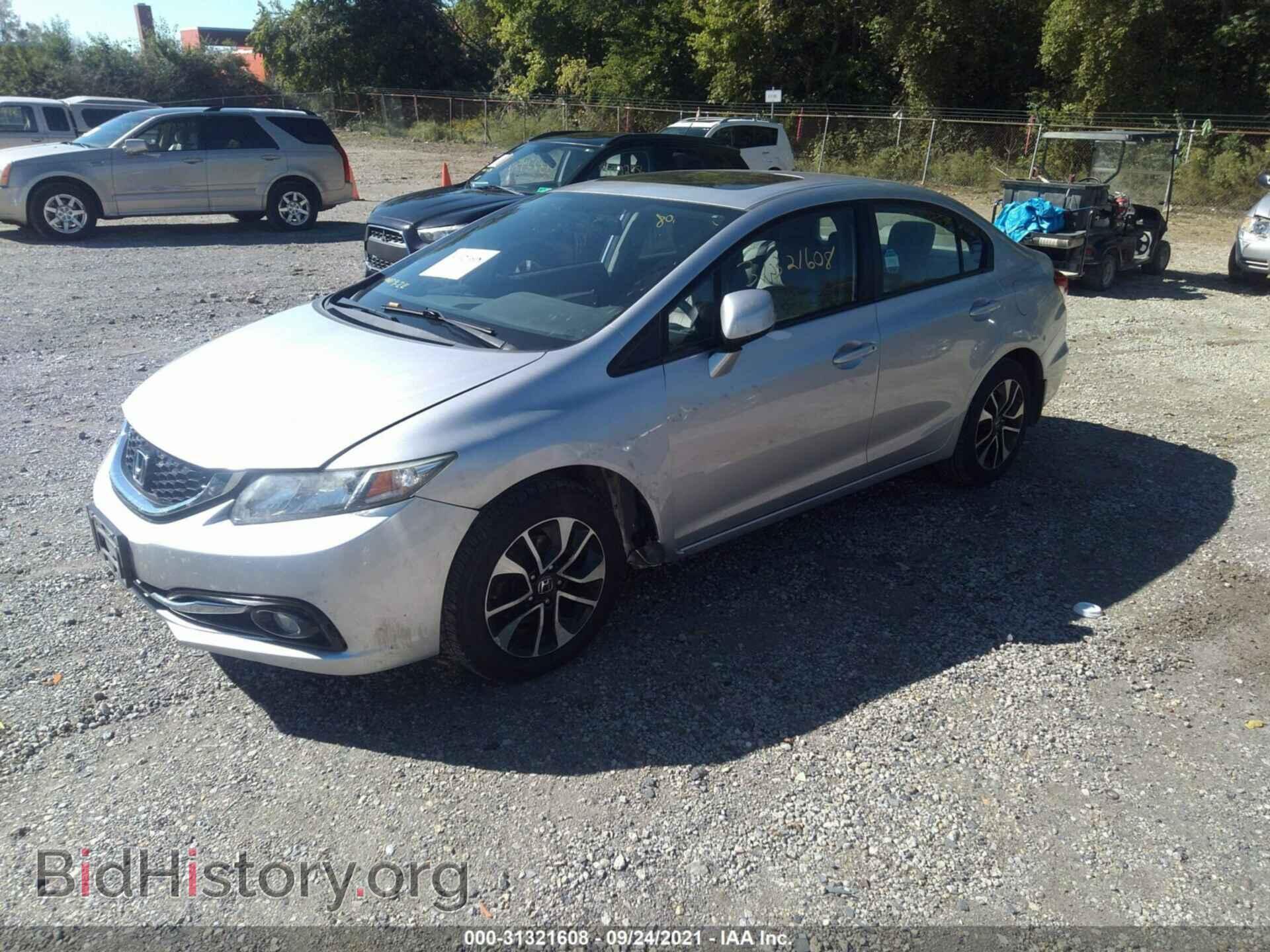 2013 HONDA CIVIC SDN - VIN: 19XFB2F9XDE039245 - Фото 2