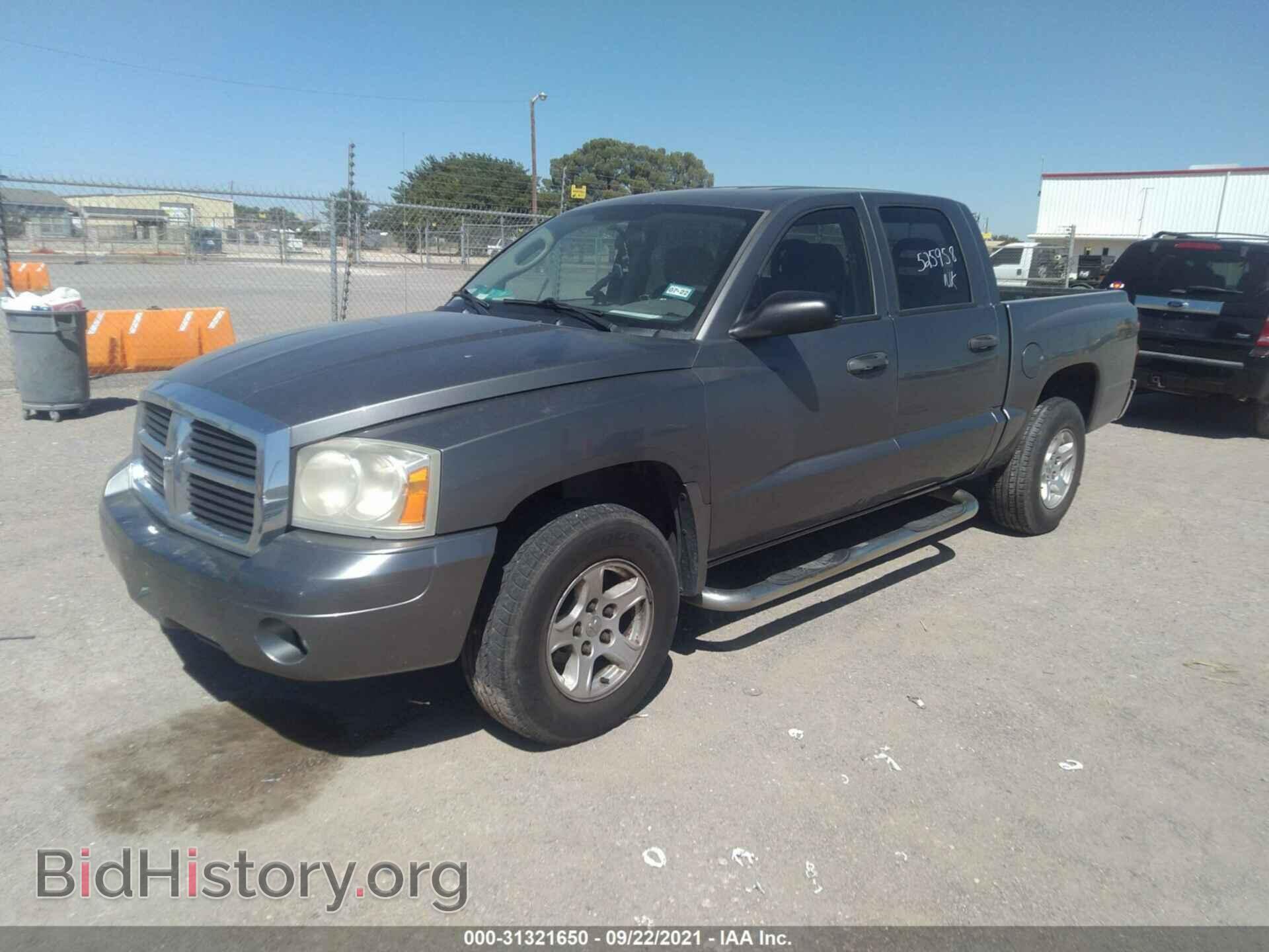 2006 DODGE DAKOTA - VIN: 1D7HE48KX6S525958 - Фото 2