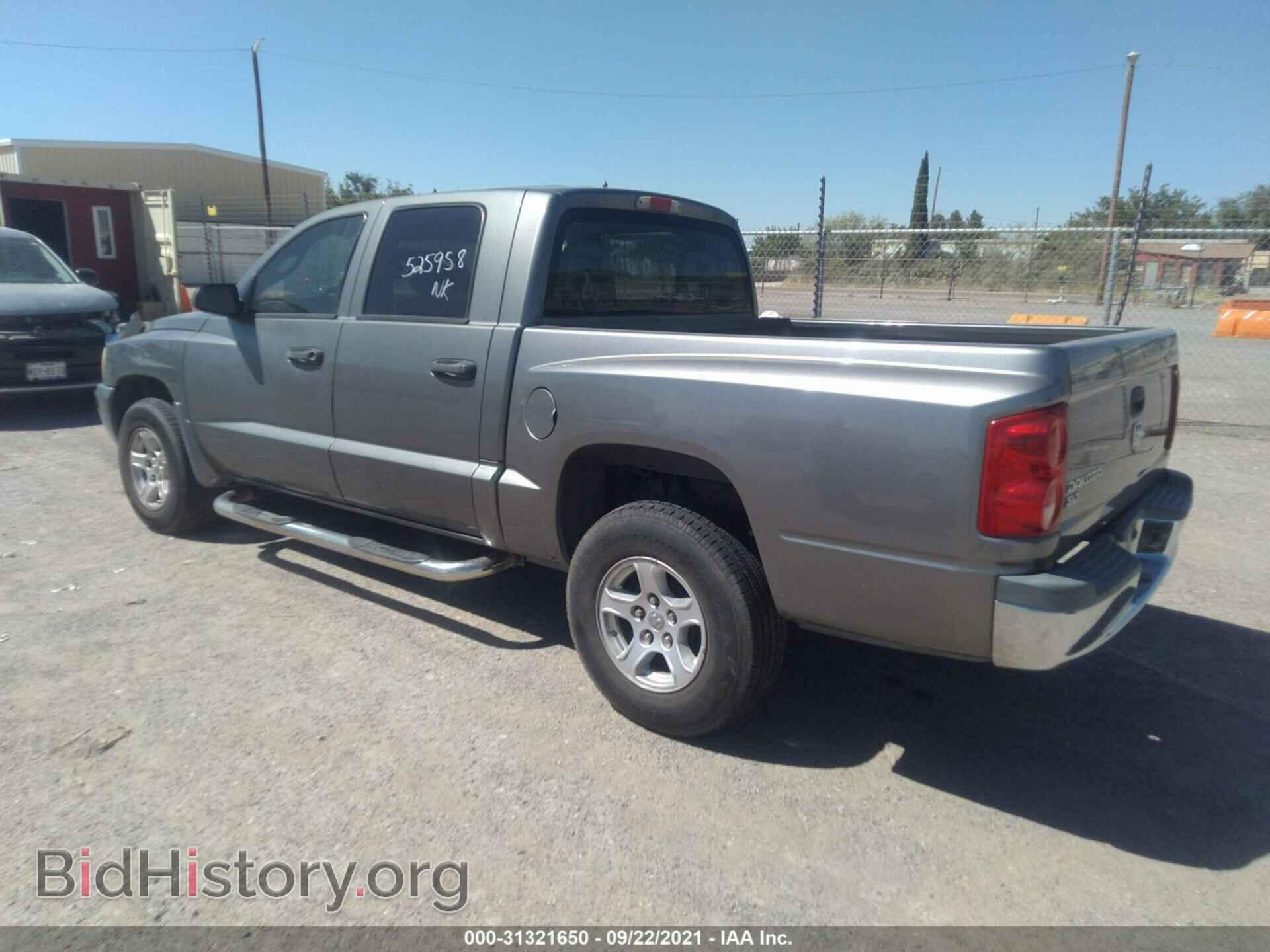 2006 DODGE DAKOTA - VIN: 1D7HE48KX6S525958 - Фото 3