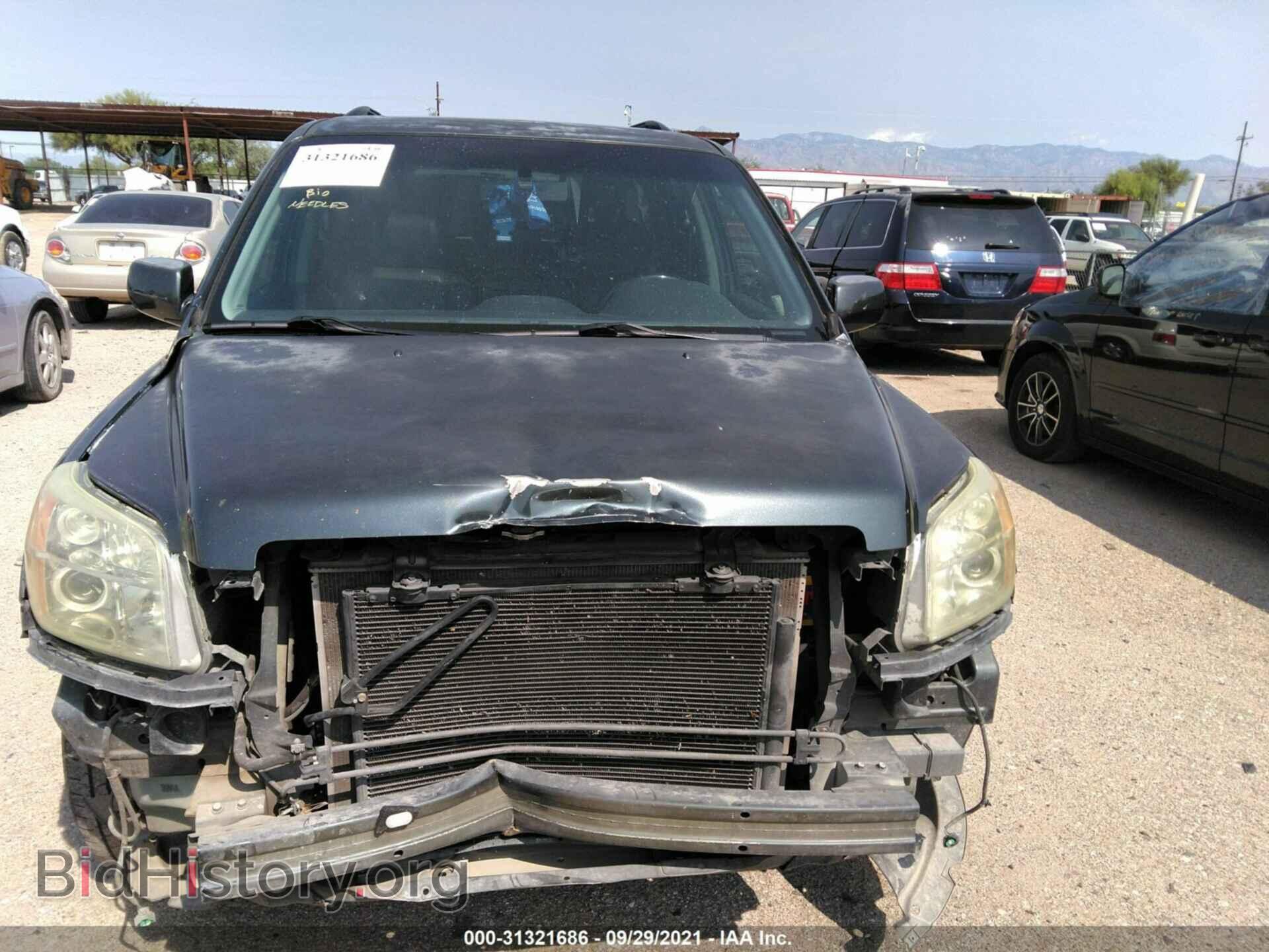 2006 HONDA PILOT - VIN: 5FNYF28576B005283 - Фото 6