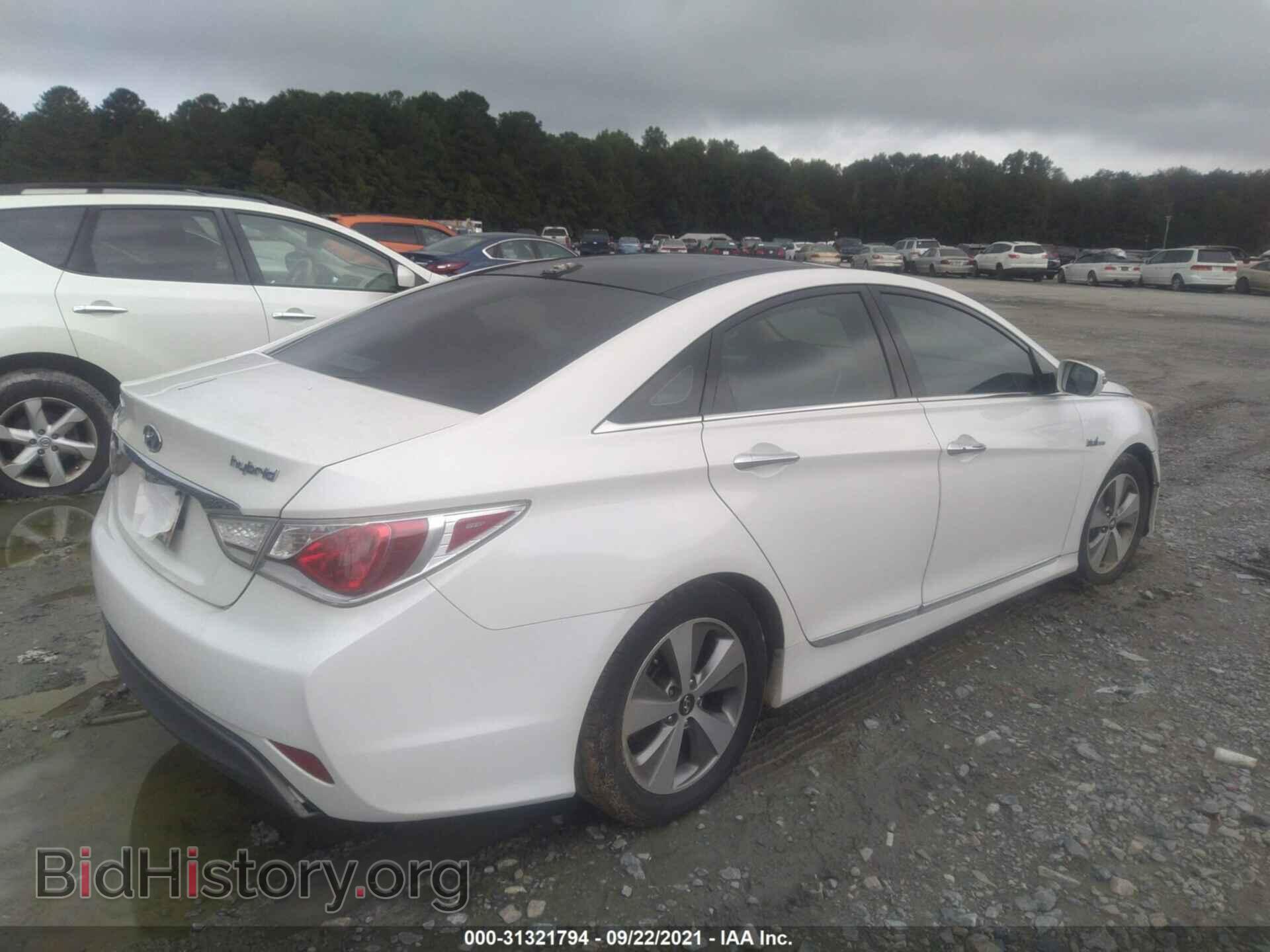 2012 HYUNDAI SONATA - VIN: KMHEC4A41CA021116 - Фото 4