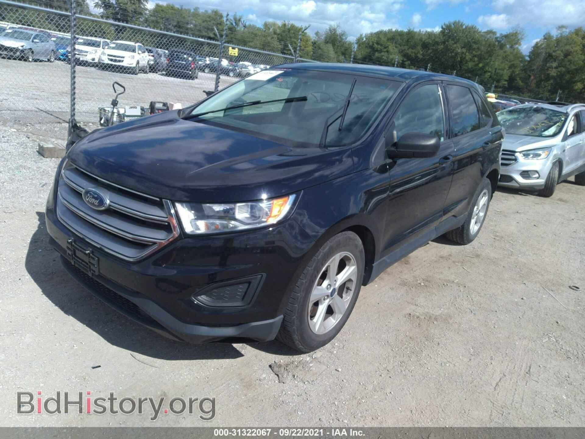 2016 FORD EDGE - VIN: 2FMPK4G95GBB47262 - Фото 2