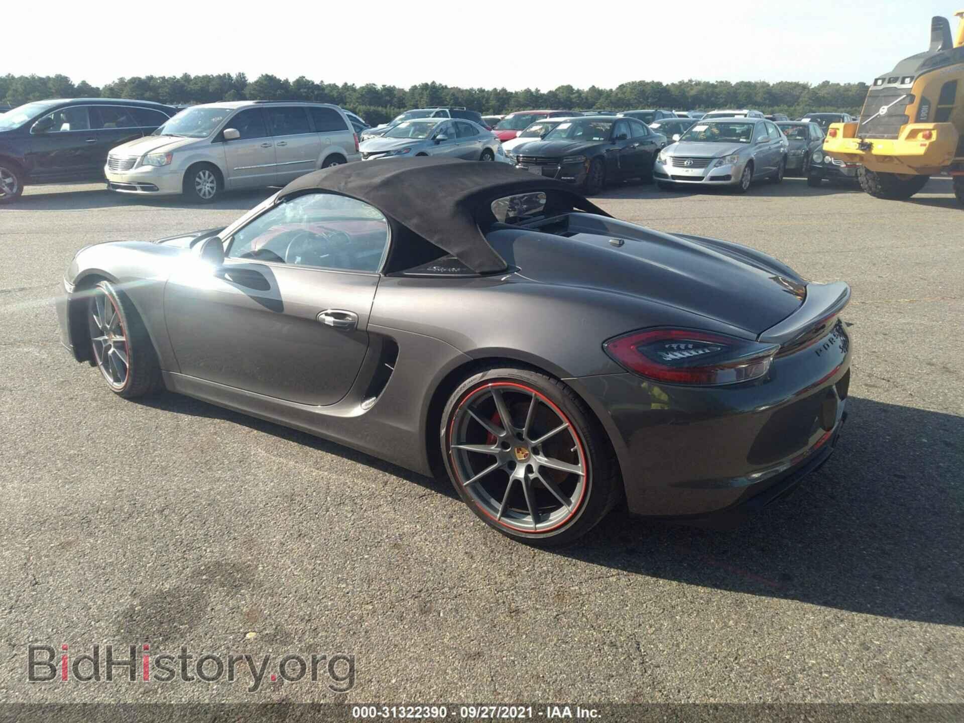 2016 PORSCHE BOXSTER - VIN: WP0CC2A85GS152178 - Фото 3
