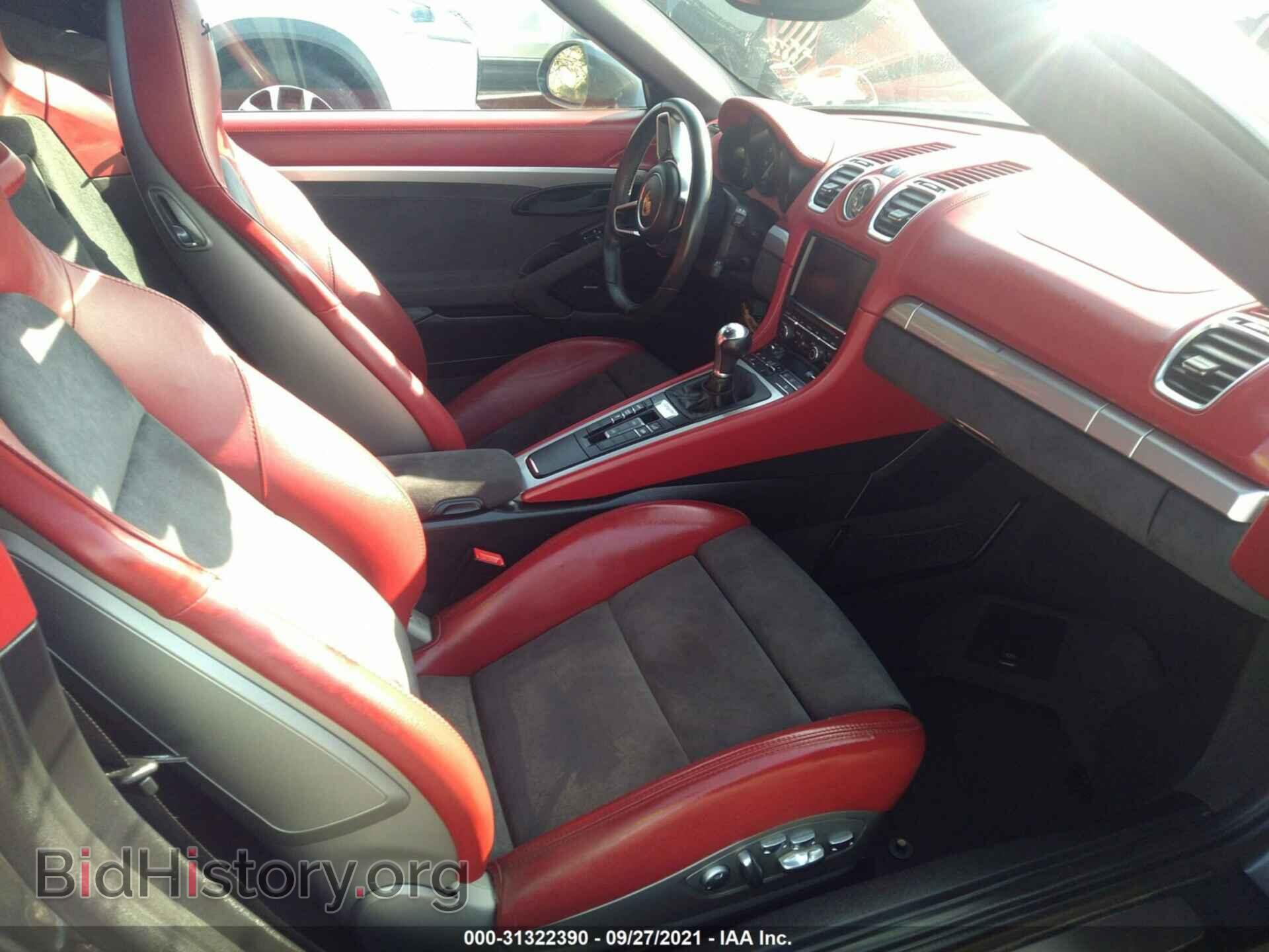 2016 PORSCHE BOXSTER - VIN: WP0CC2A85GS152178 - Фото 5