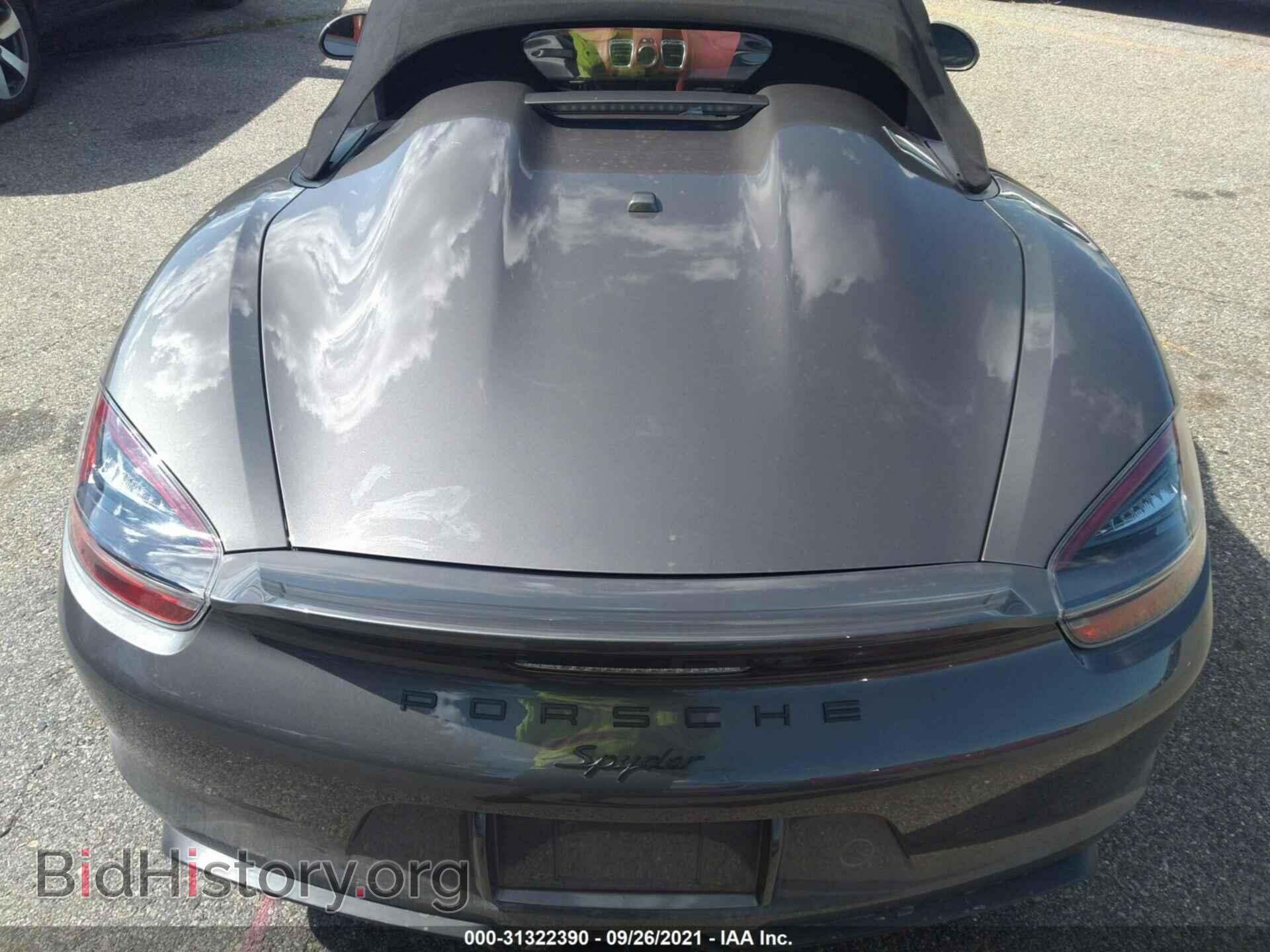 2016 PORSCHE BOXSTER - VIN: WP0CC2A85GS152178 - Фото 10