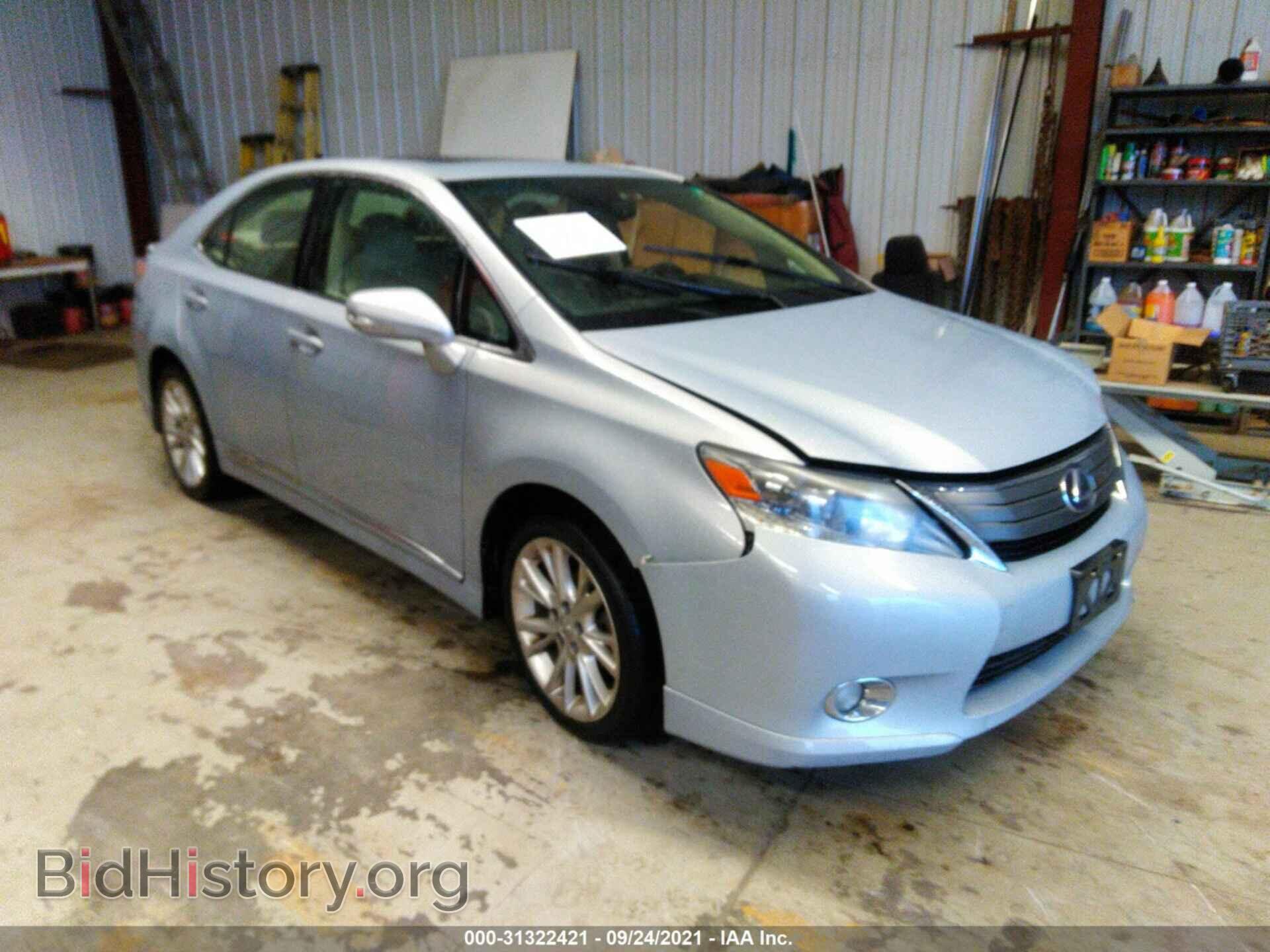 Photo JTHBB1BA7A2025755 - LEXUS HS 250H 2010