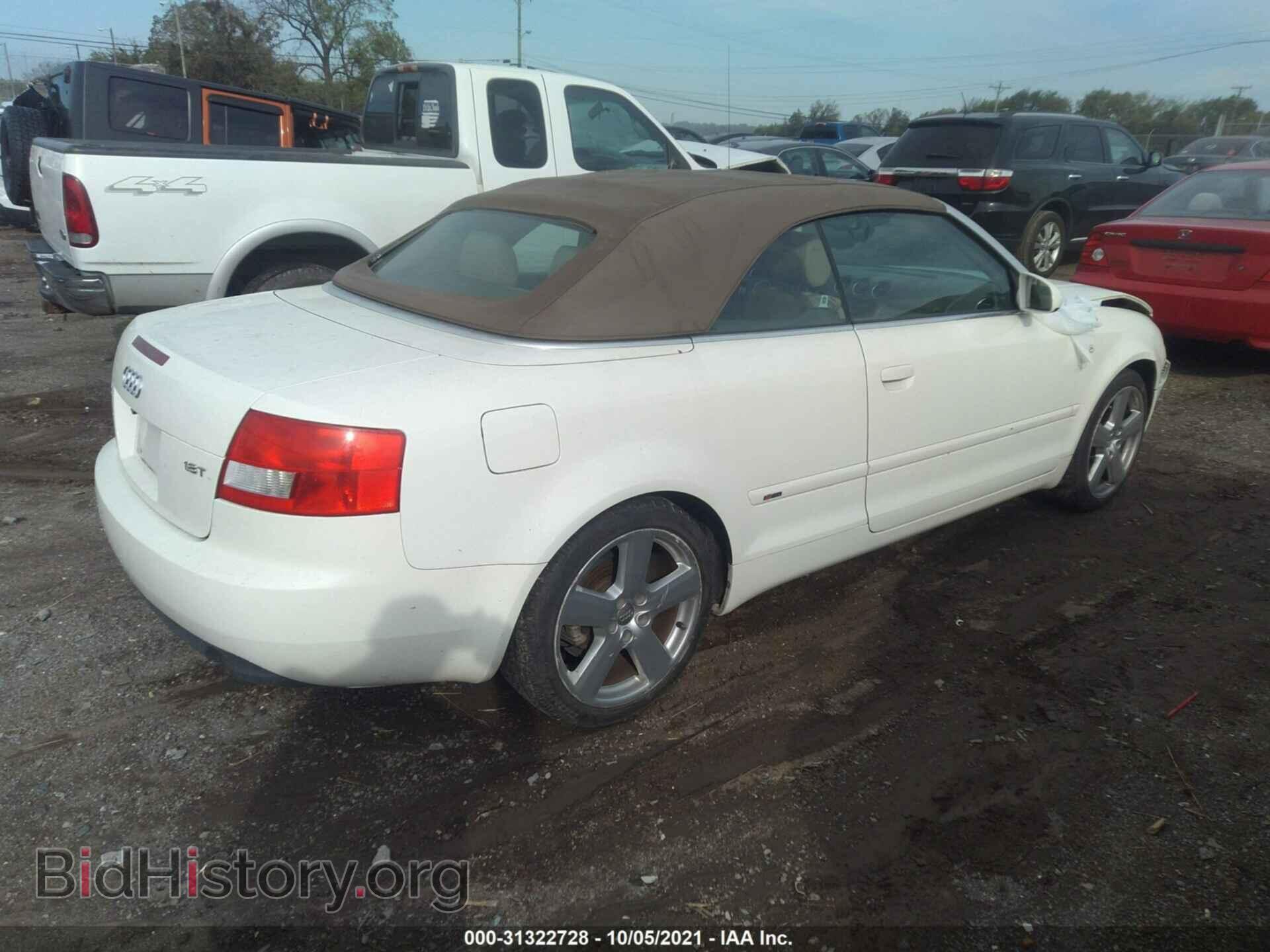 2006 AUDI A4 - VIN: WAUBC48H36K007956 - Фото 4