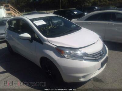 2016 Nissan VERSA NOTE S/S Plus/SV/SR/SL, white — VIN 3N1CE2CP7GL404030, IAAI