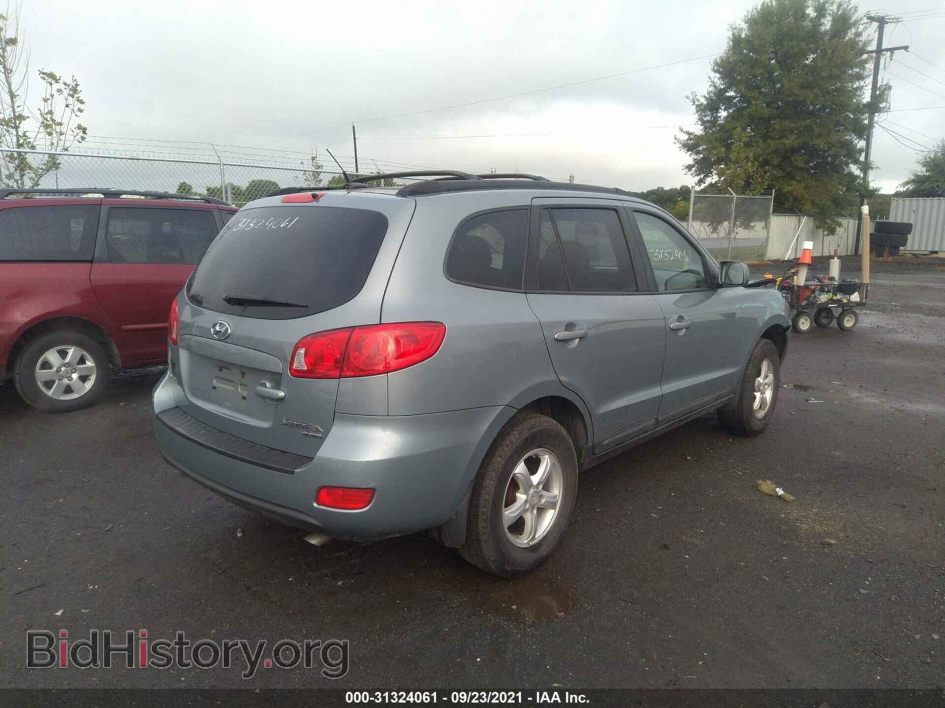 2008 HYUNDAI SANTA FE - VIN: 5NMSG73D08H182404 - Фото 4