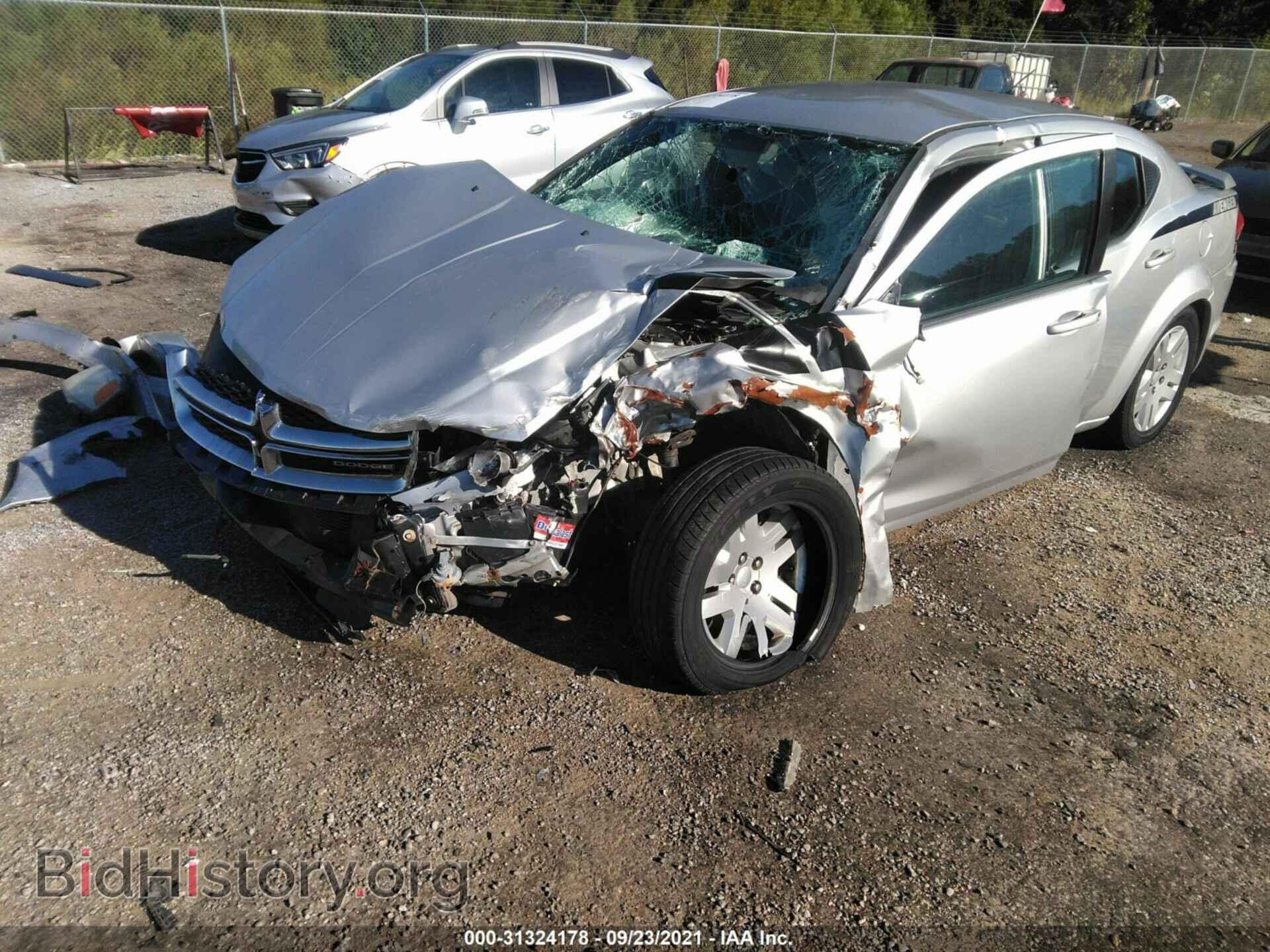 2012 DODGE AVENGER - VIN: 1C3CDZAB5CN169979 - Фото 2