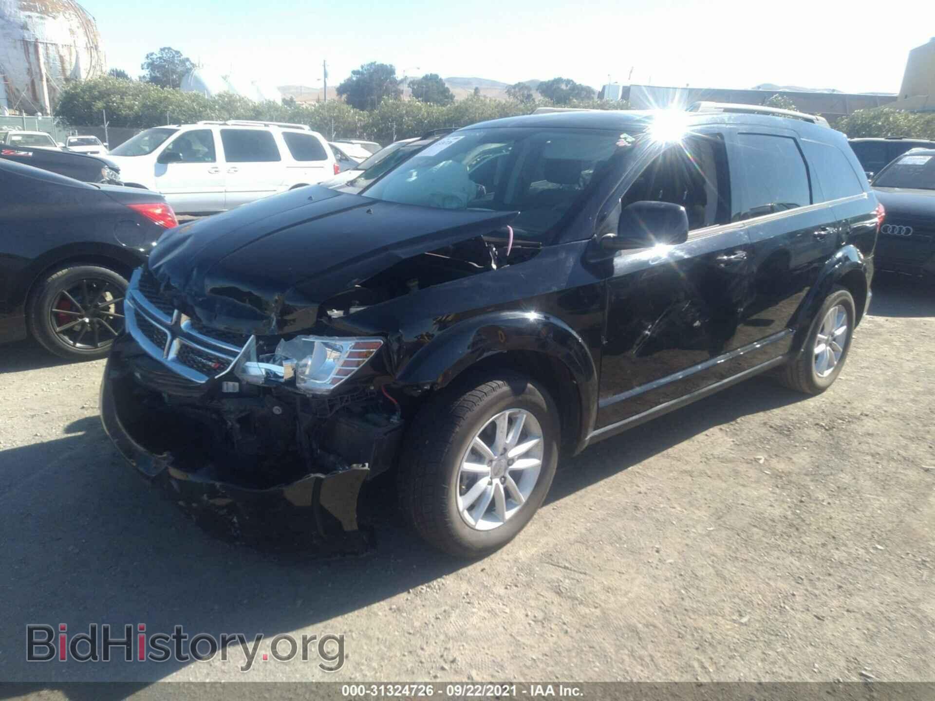 2016 DODGE JOURNEY - VIN: 3C4PDCBG7GT231425 - Фото 2