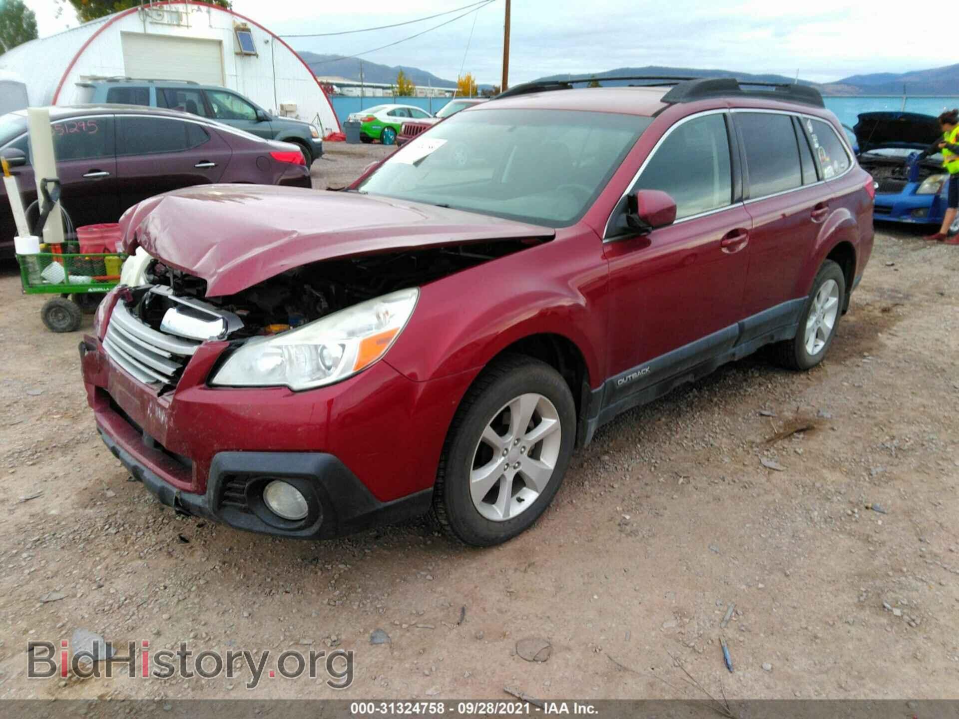 2013 SUBARU OUTBACK - VIN: 4S4BRBCC9D3207387 - Фото 2