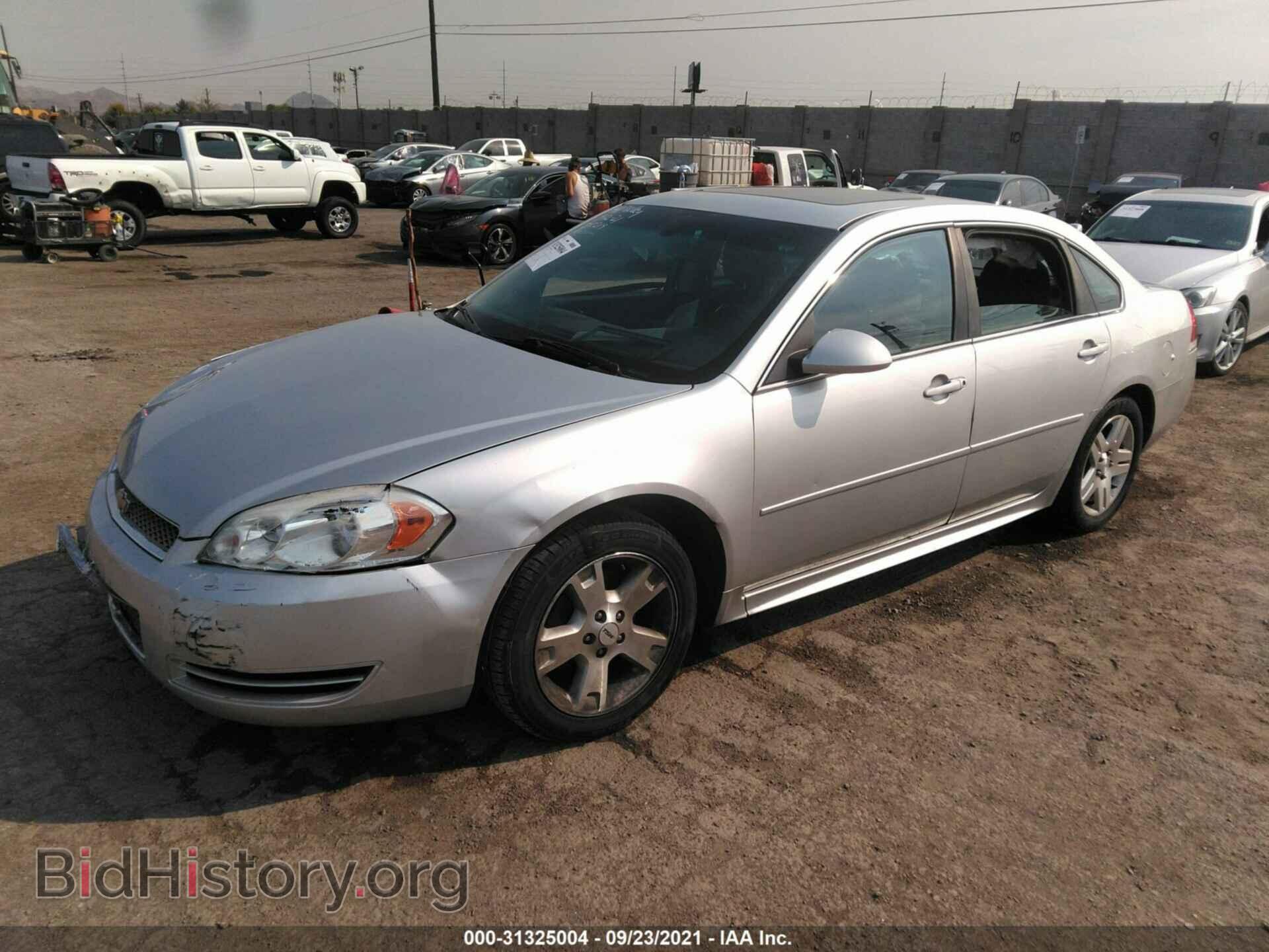 2012 CHEVROLET IMPALA - VIN: 2G1WG5E33C1320596 - Фото 2