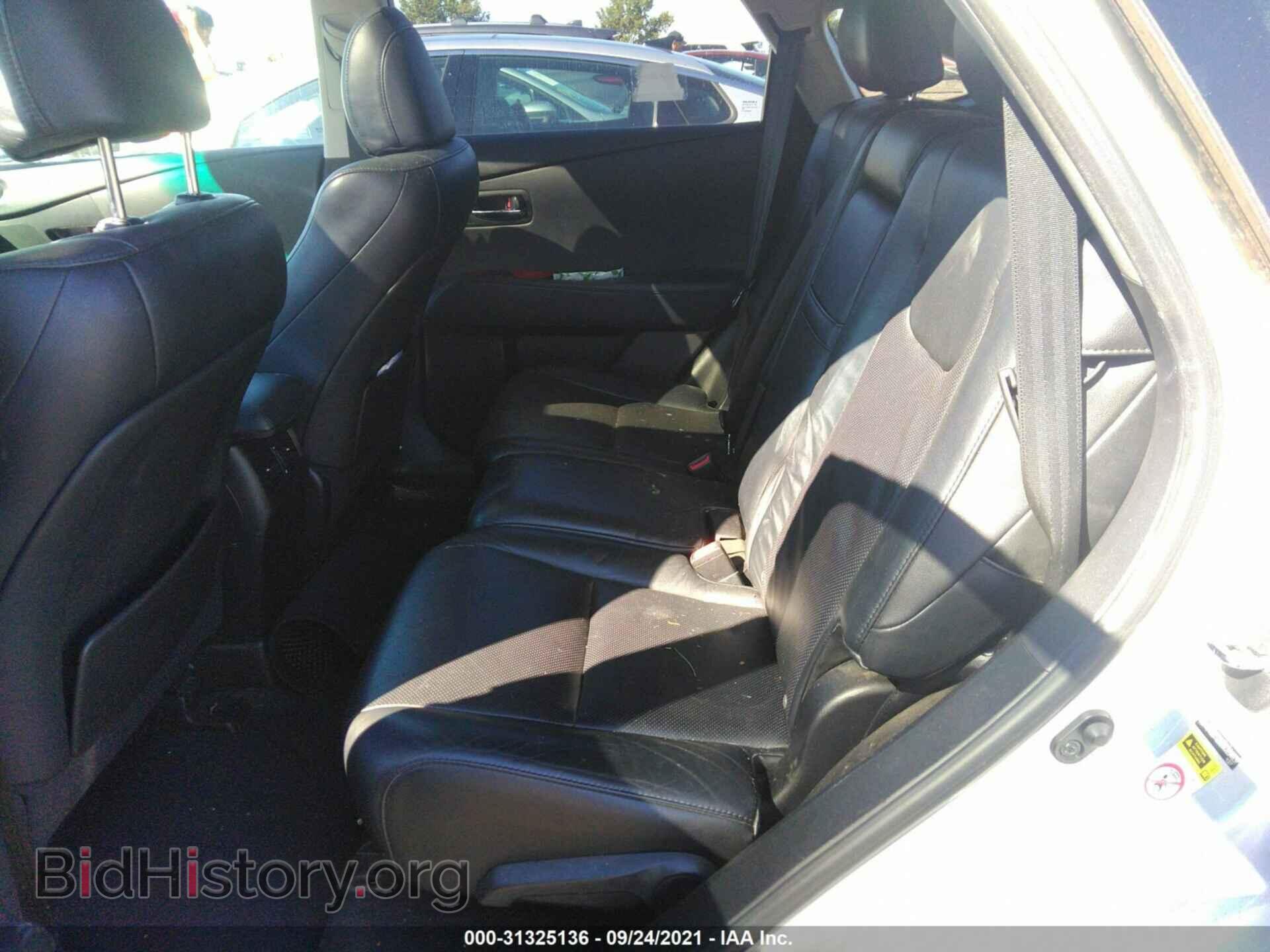 2011 LEXUS RX 350 - VIN: 2T2BK1BA2BC094837 - Фото 8