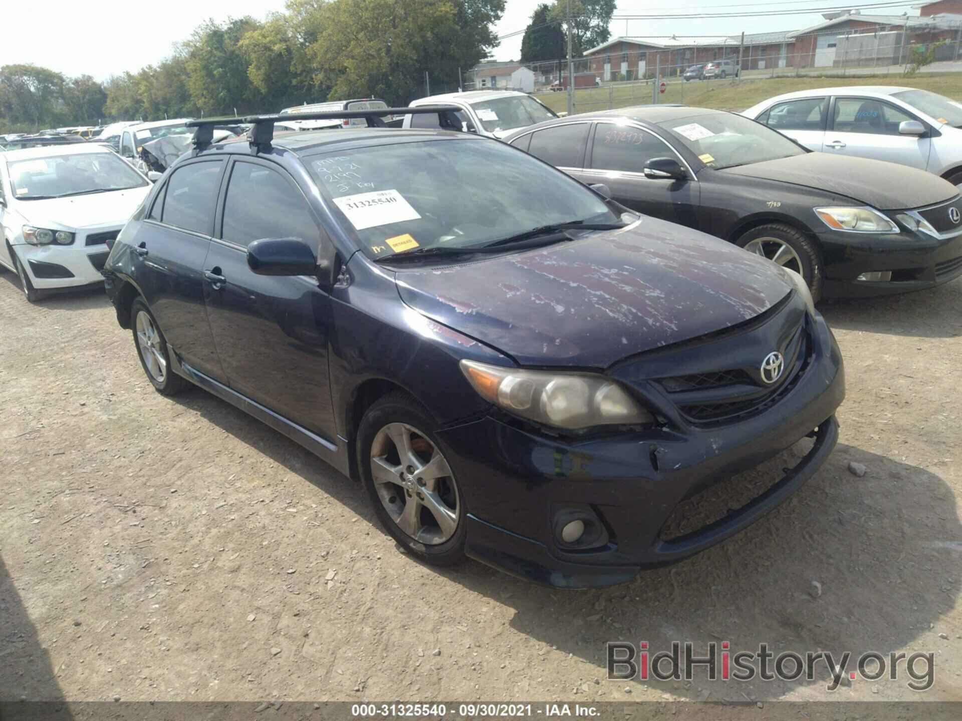 Photo 2T1BU4EE4CC872197 - TOYOTA COROLLA 2012