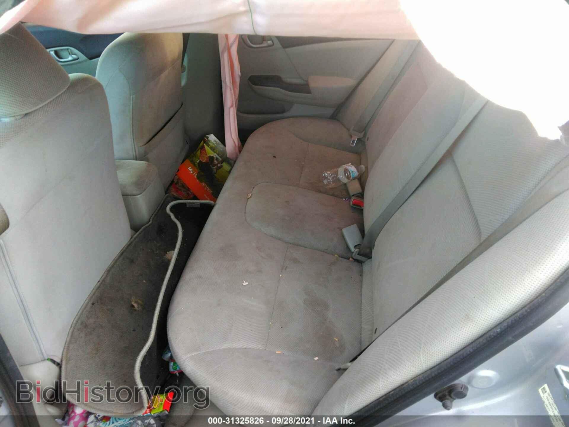 2012 HONDA CIVIC SDN - VIN: 19XFB2F57CE382784 - Фото 8