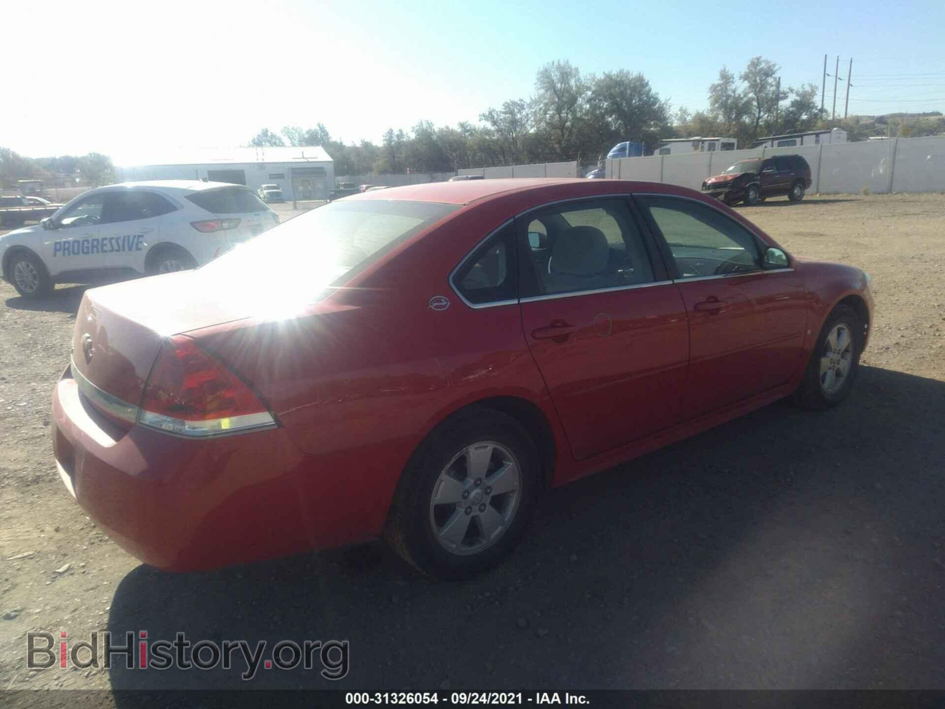 2009 CHEVROLET IMPALA - VIN: 2G1WT57N591162880 - Фото 4